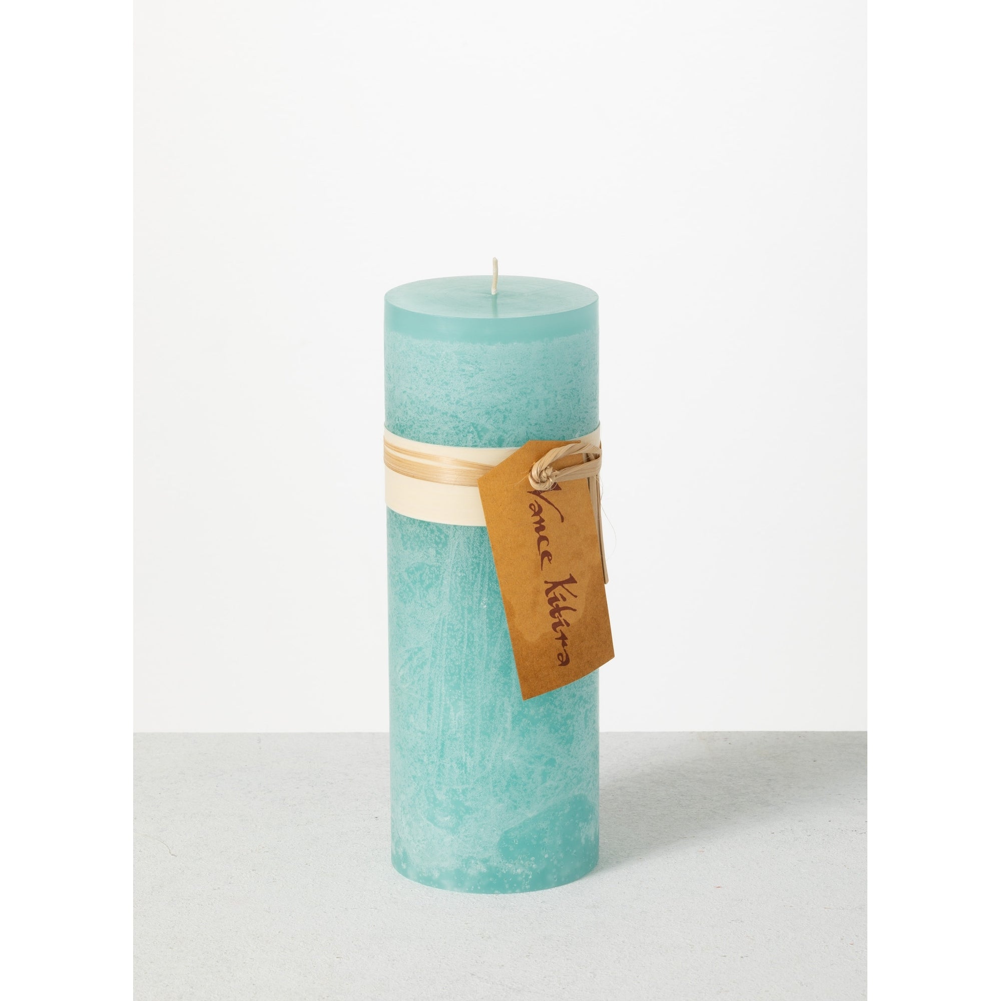 9 Vance Kitira Timber Pillar Candle