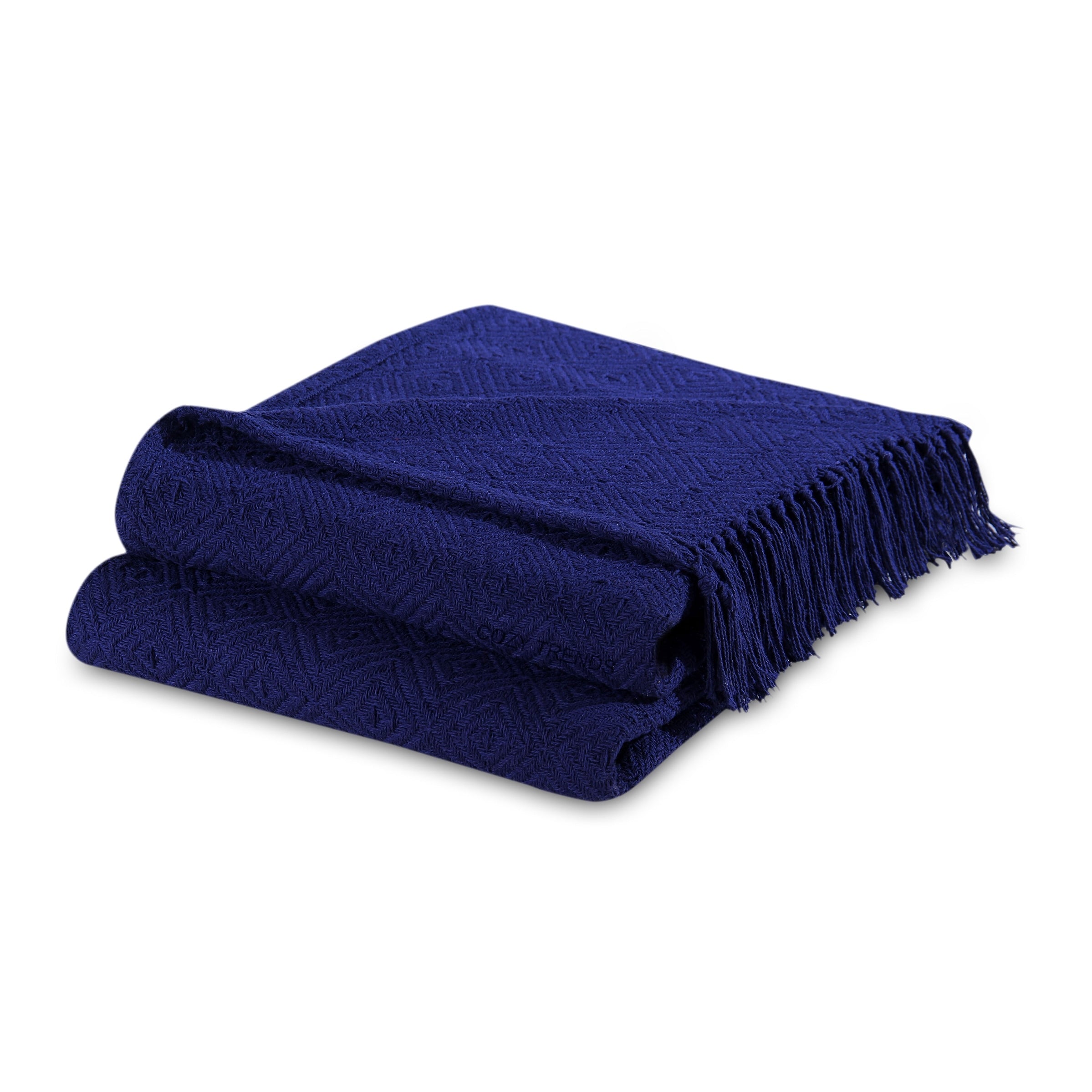 Luxurious 100-percent Cotton All Season Soft Throw Blanket (Set of 2)