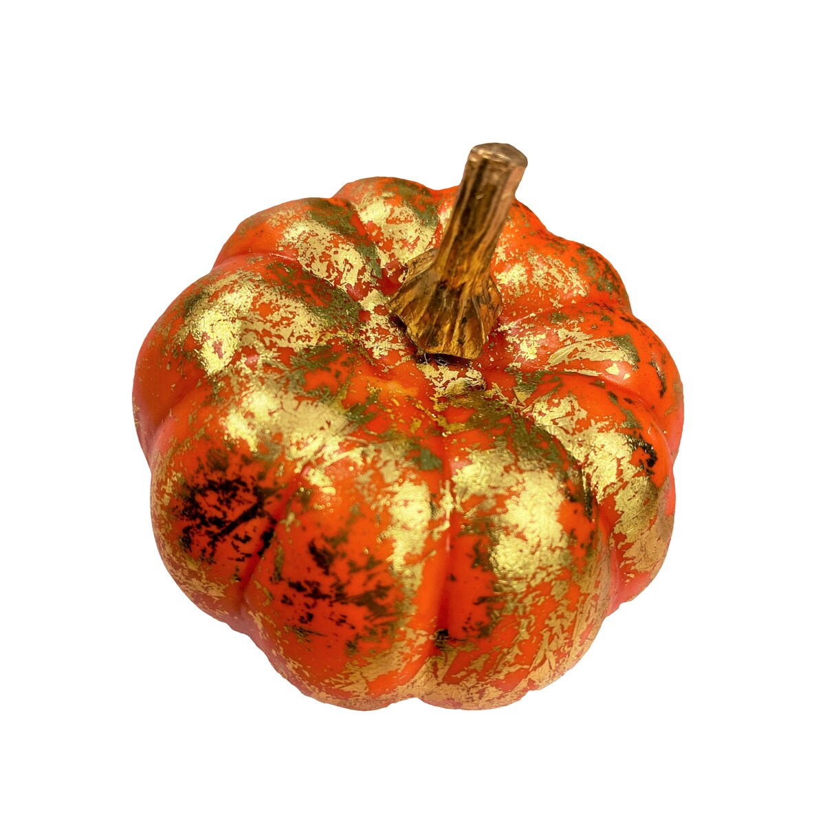 Homvare Artificial Pumpkins for Decoration, 10 Pieces Mini Faux Pumpkins Picks for Fall and Thanksgiving Decorations - 10 pcs