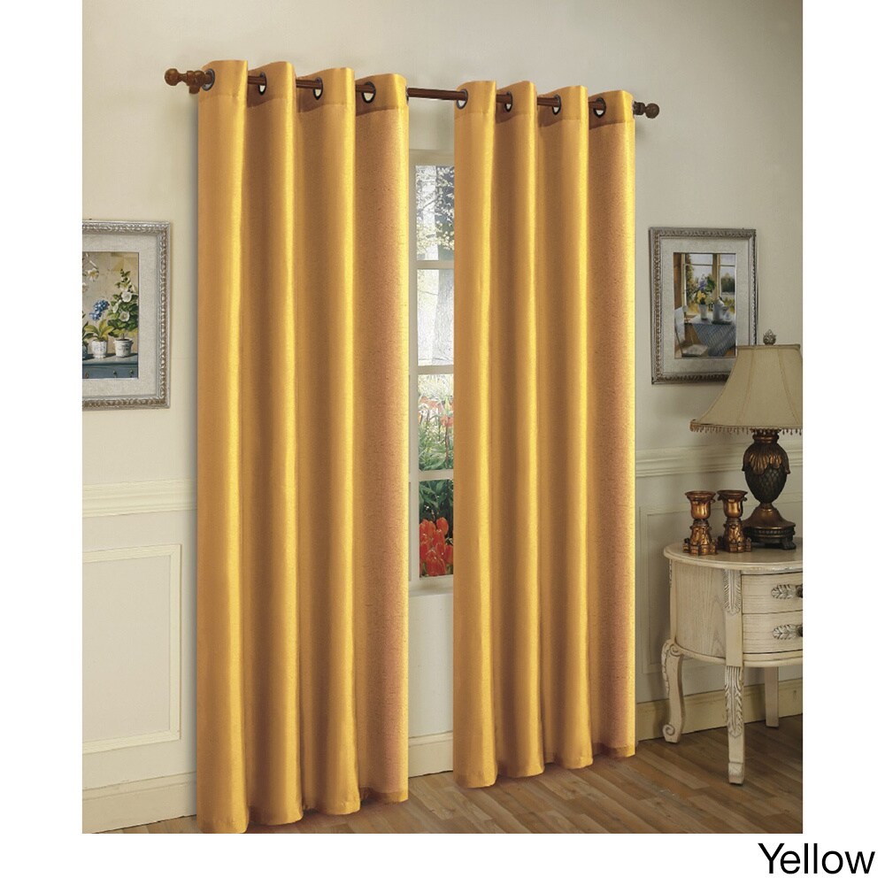 Grommet Top Window Curtain Panel Pair - 55 x 84