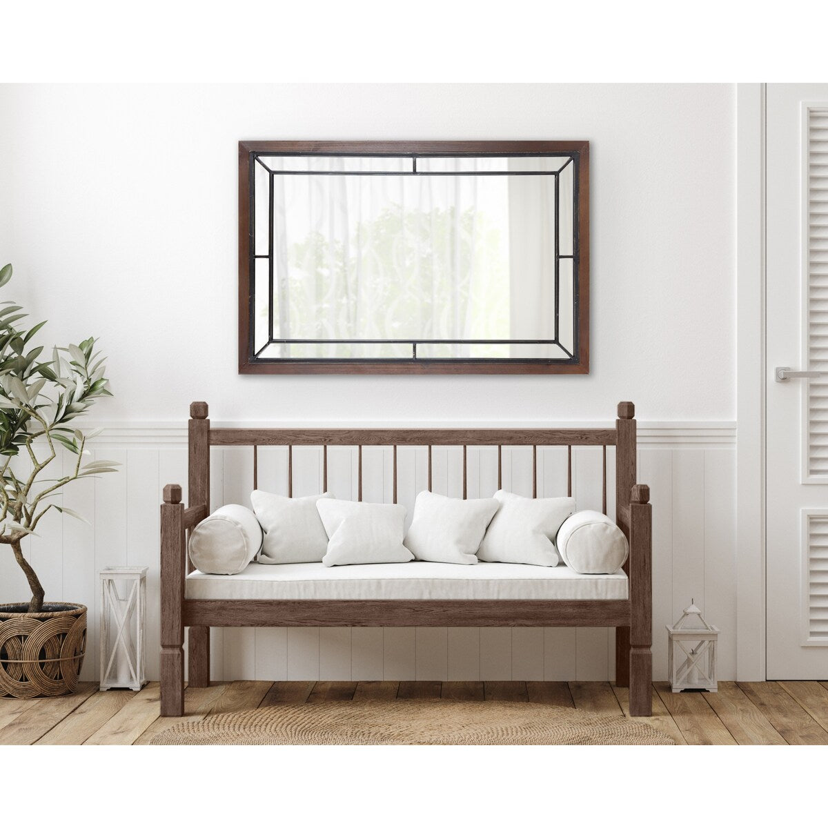 Kate and Laurel Audubon Framed Wall Mirror