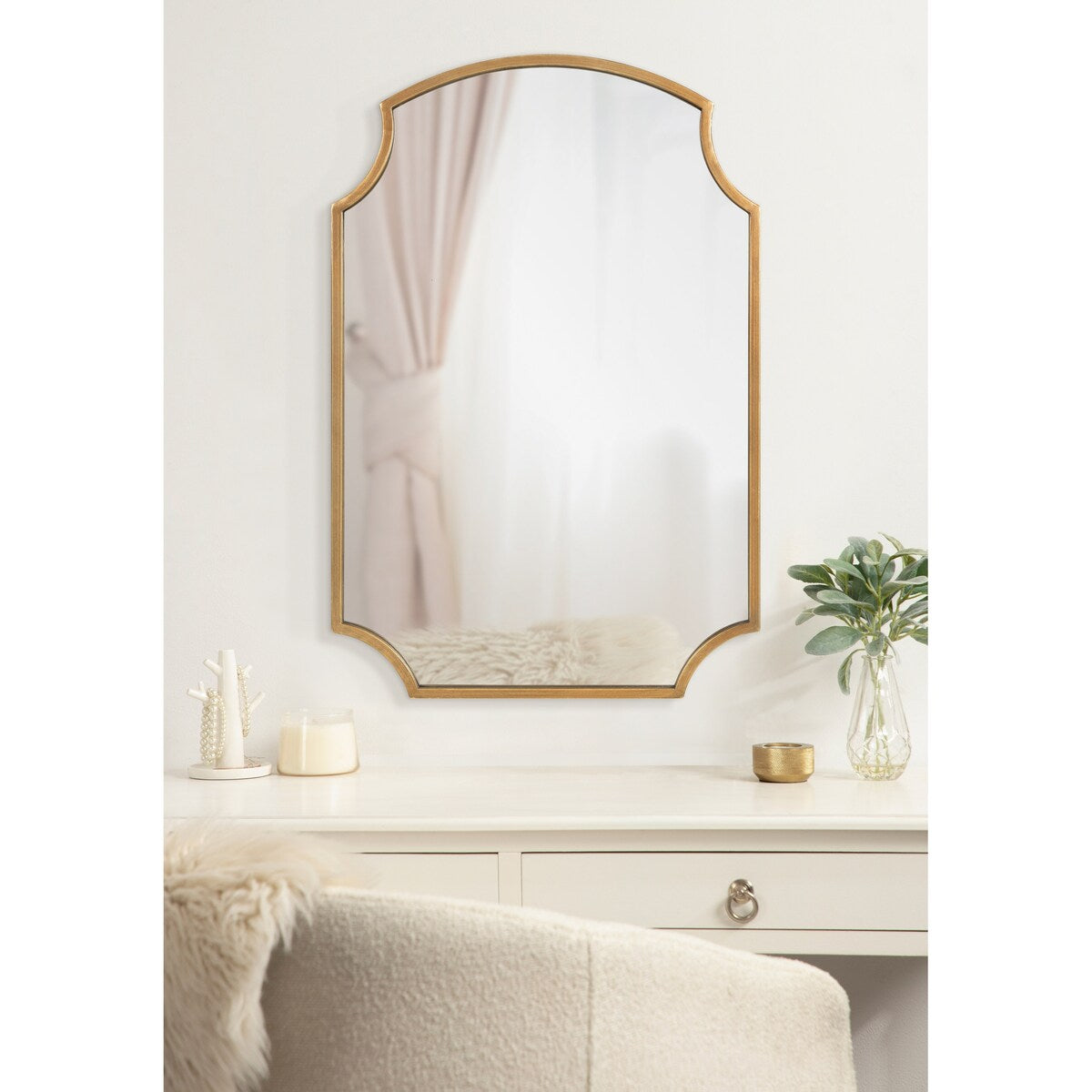 Kate and Laurel Carlow Framed Wall Mirror