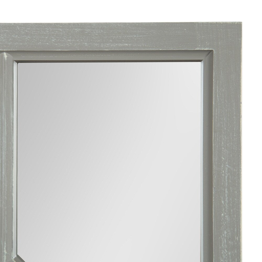 Kate and Laurel Cassat Window Wall Accent Mirror - 13x30