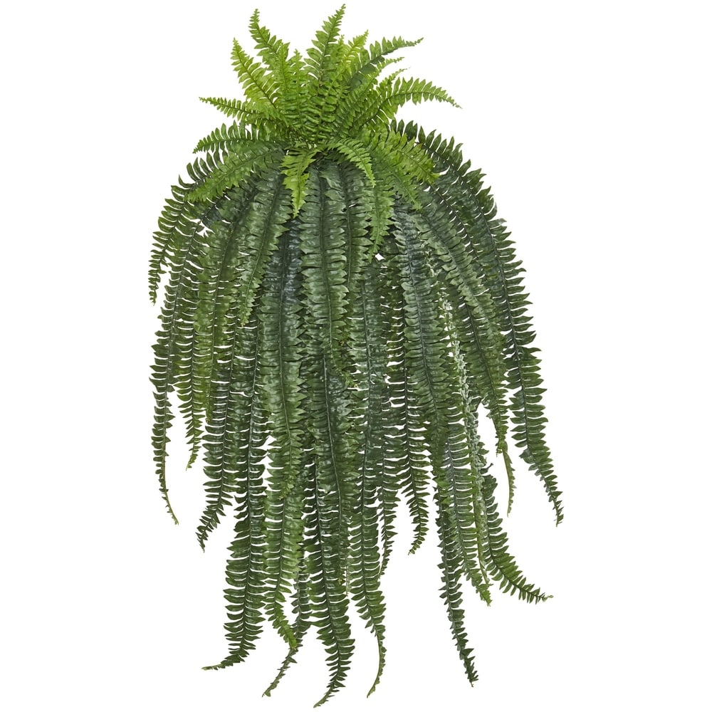 58 Boston Fern Artificial Hanging Plant