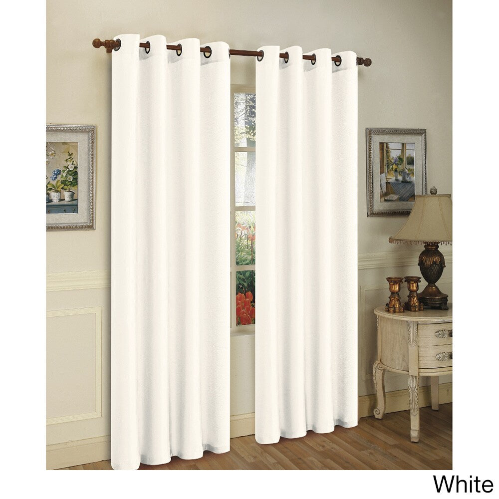 Grommet Top Window Curtain Panel Pair - 55 x 84