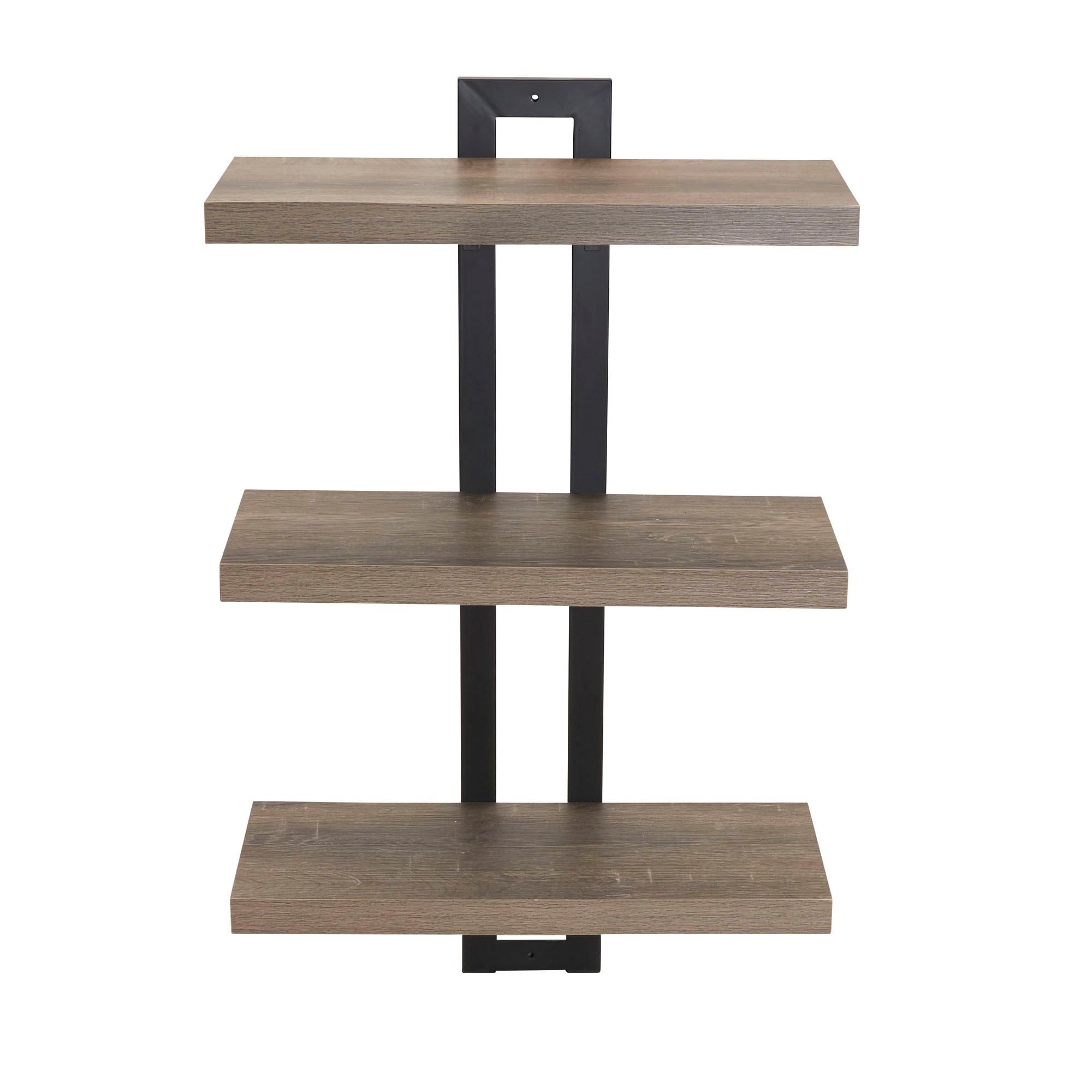 Household Essentials 3 Tier Wall Shelf with Single-Hole Mount