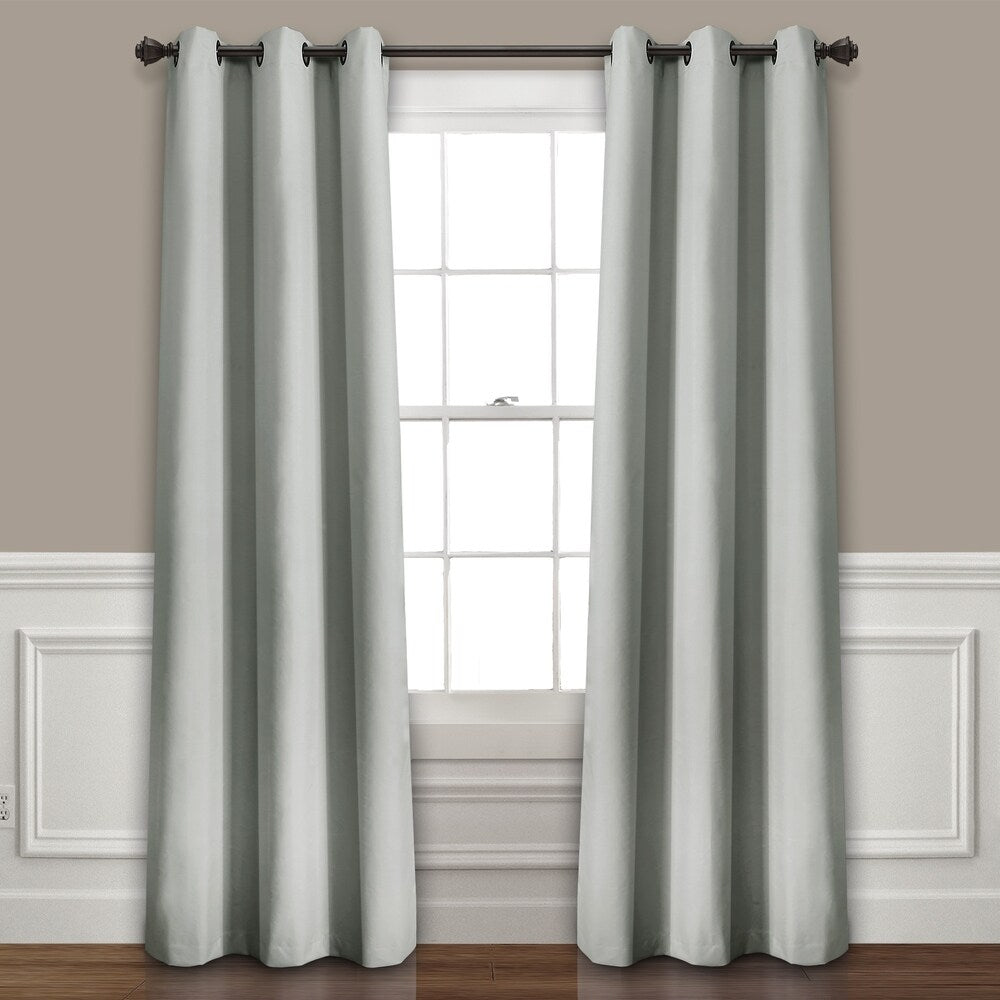 Lush Decor Absolute Blackout Window Curtain Panel Pair