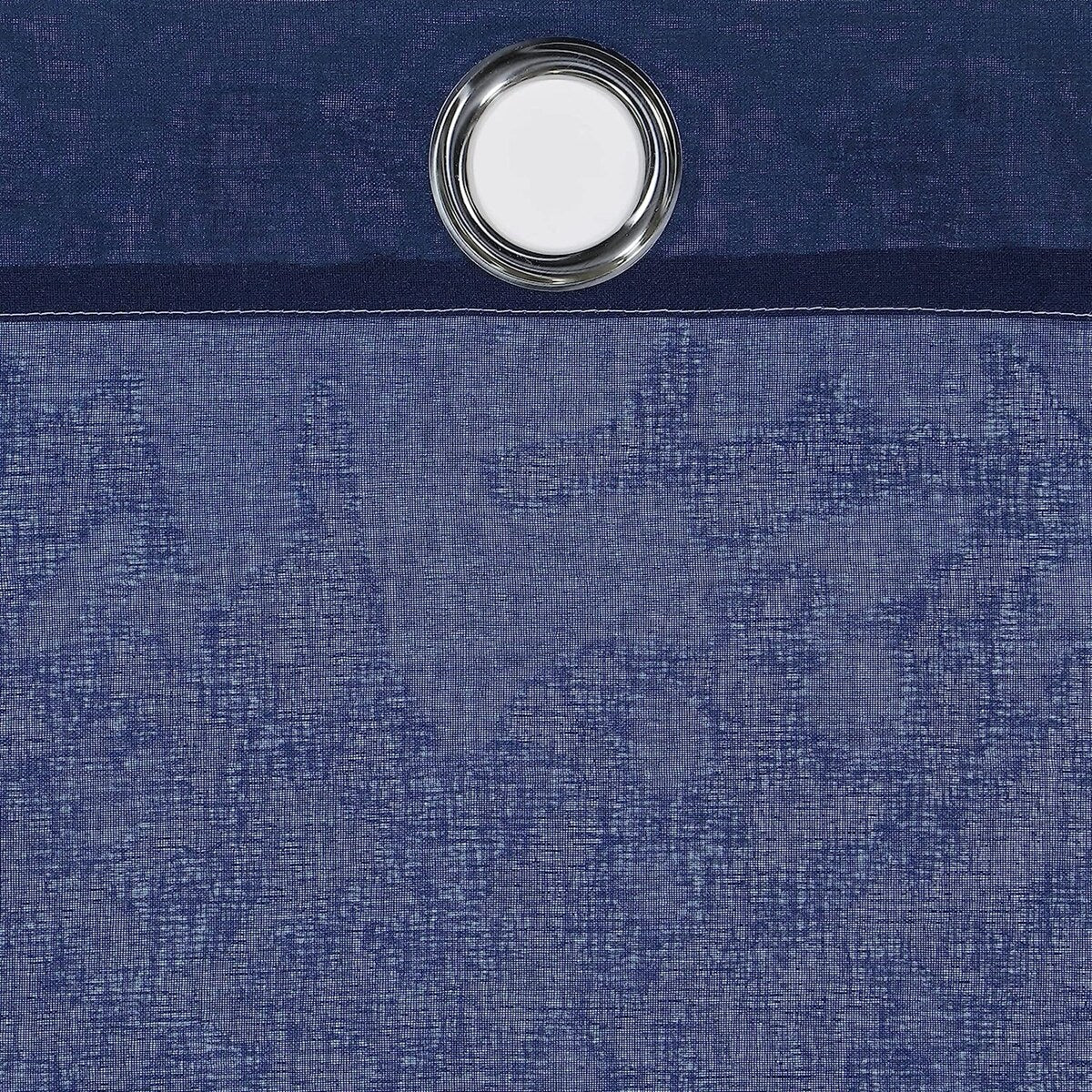 Eclipse Indus Printed Ombre Textured Light Filtering Grommet Curtains (2 Panels)