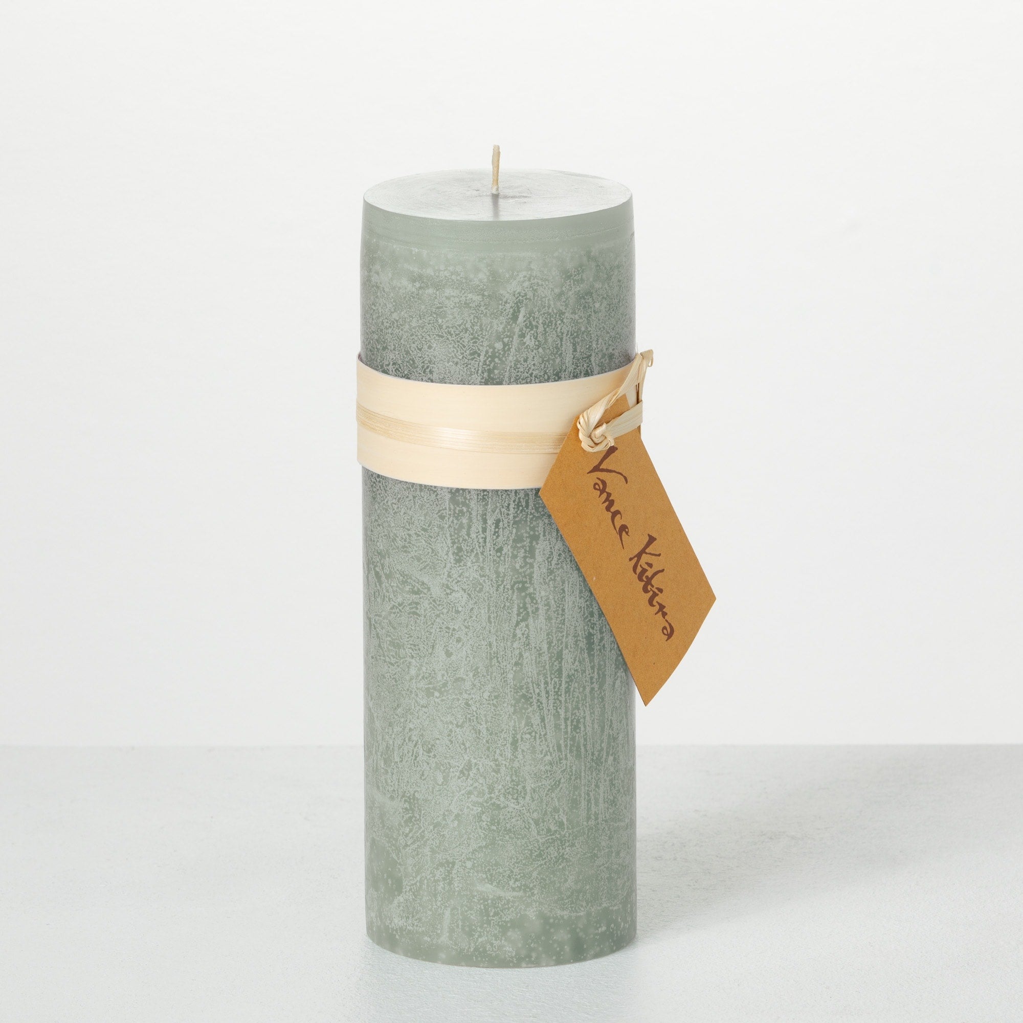 9 Vance Kitira Timber Pillar Candle