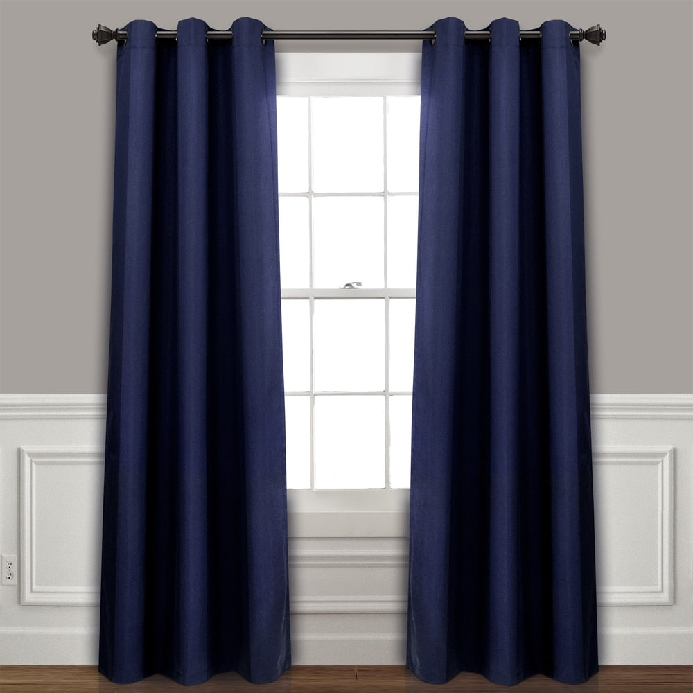 Lush Decor Absolute Blackout Window Curtain Panel Pair