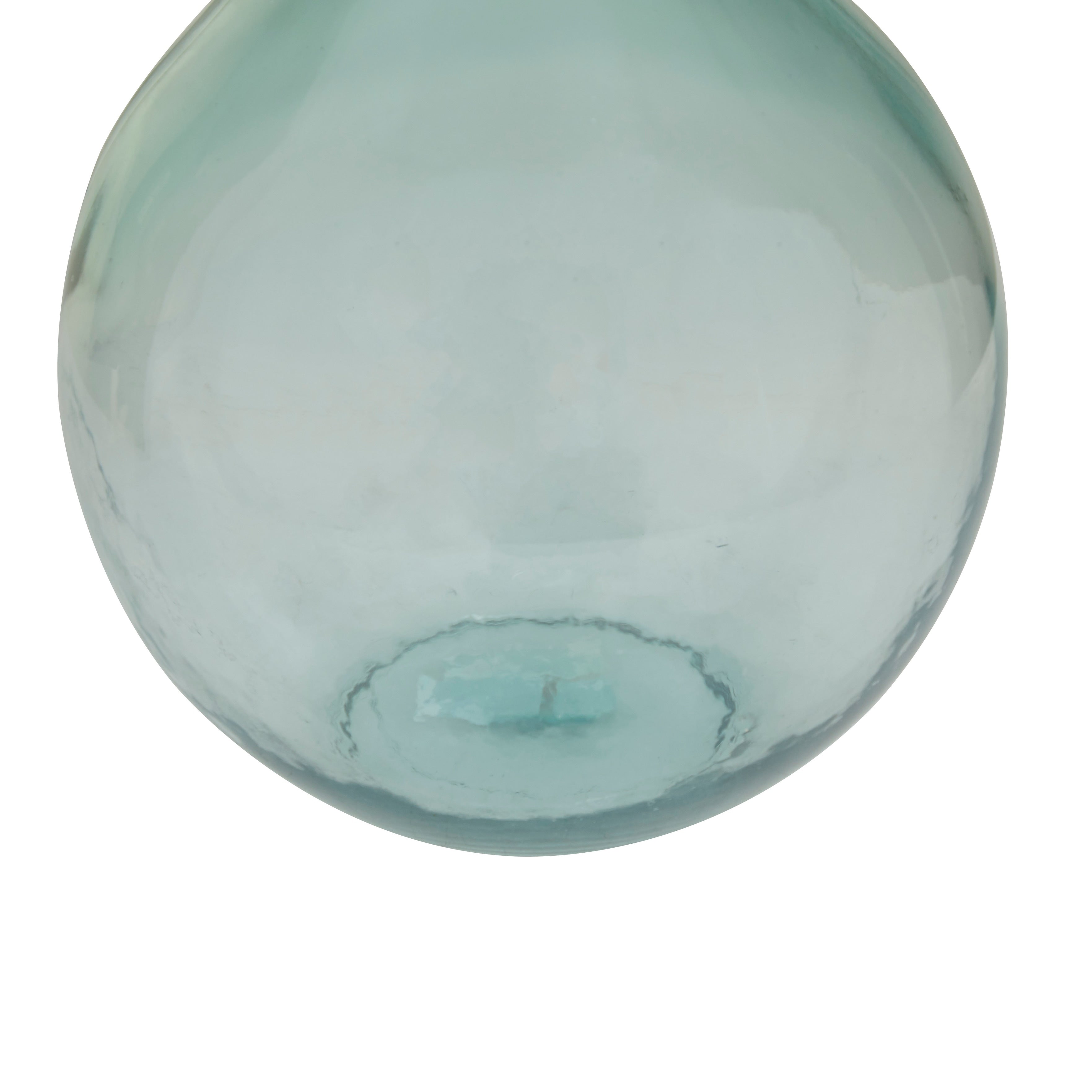 Recycled Glass Bottle Vase Collection Made in Spain - Multiple Sizes - Clear, Blue, Teal, Green