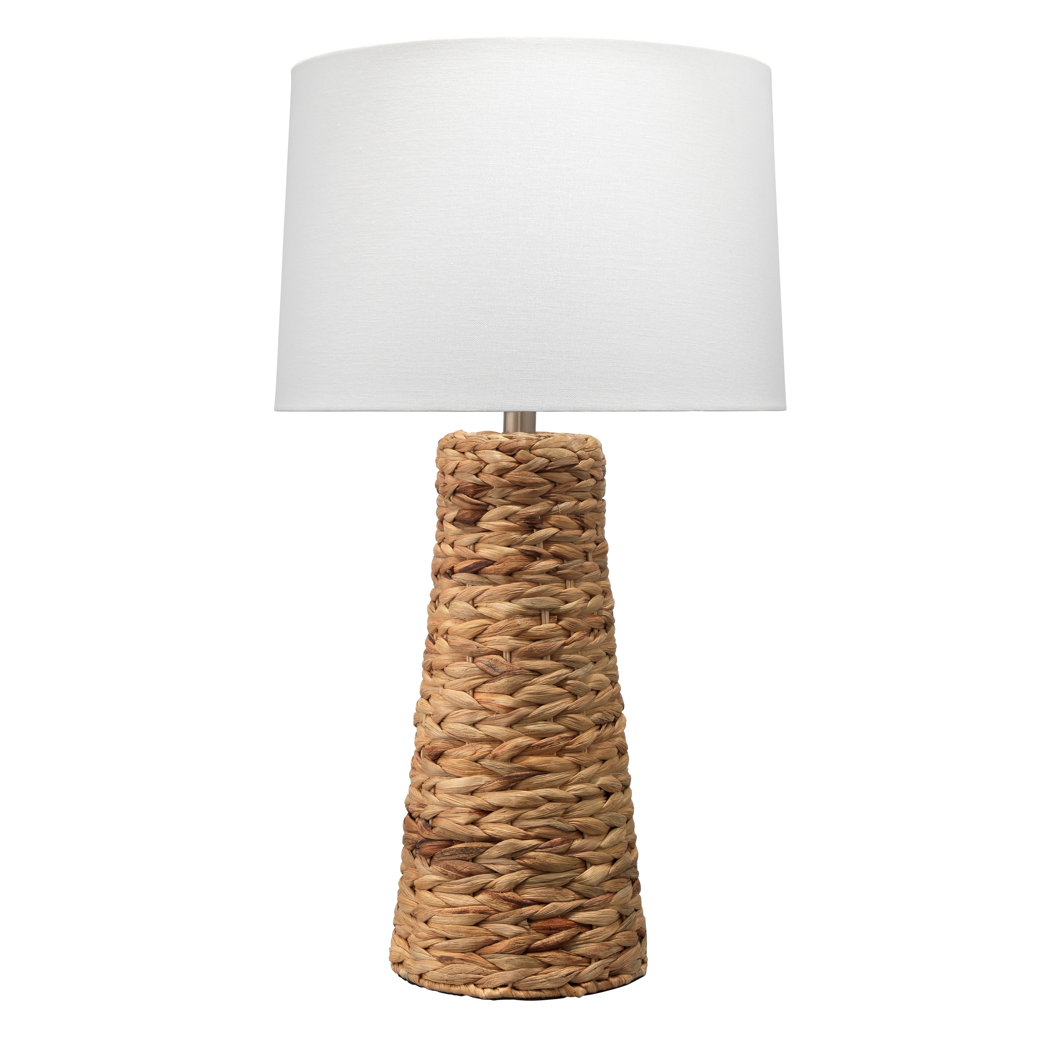 Alden Décor Asher Braided Seagrass Table Lamp