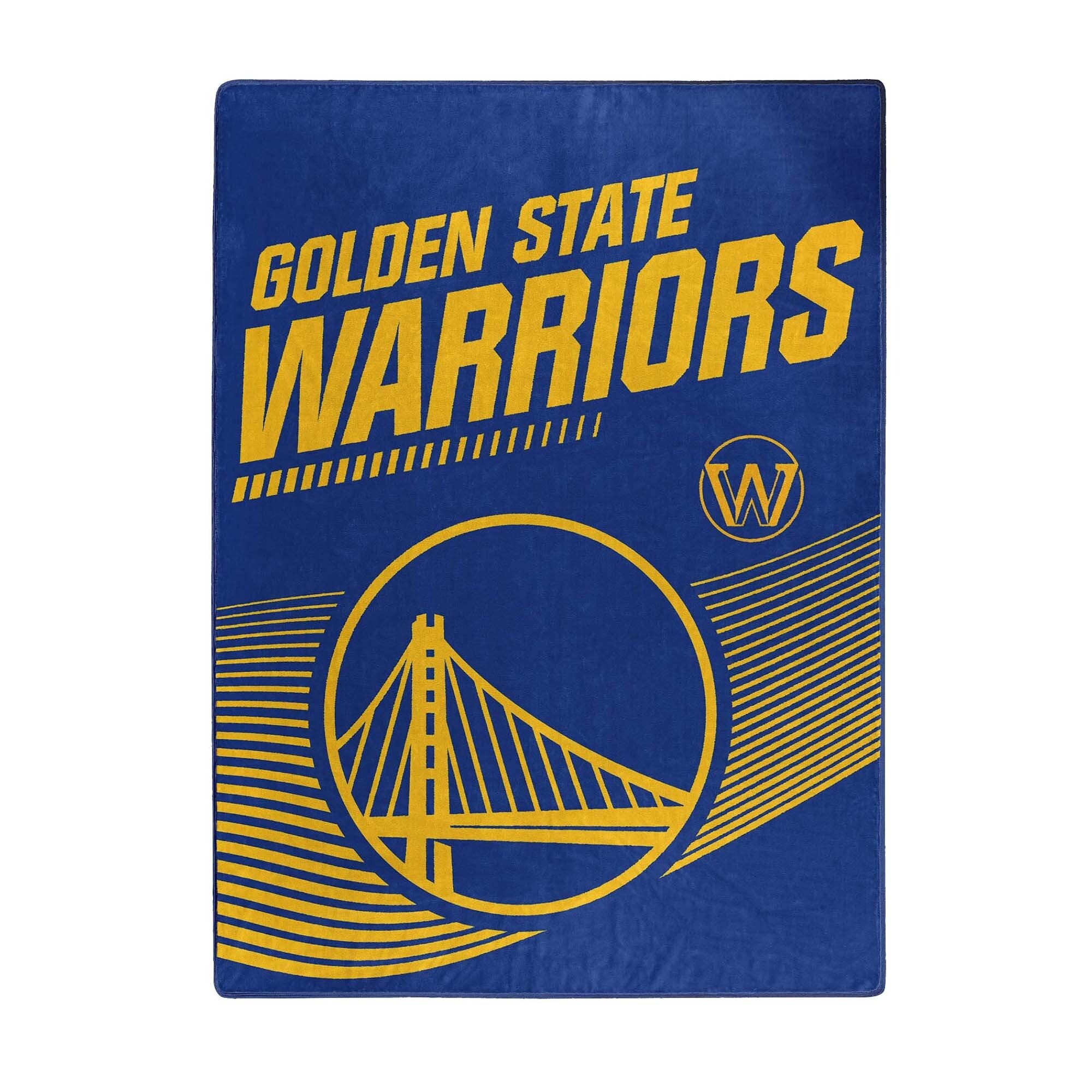 NBA Golden State Warriors 60 x 80 Raschel Throw Blanket