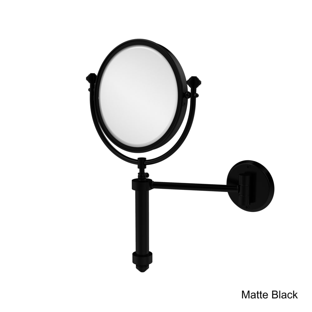 Allied Brass Southbeach Collection Wall-mounted Makeup Mirror with 8-inch Diameter and 3X Magnification