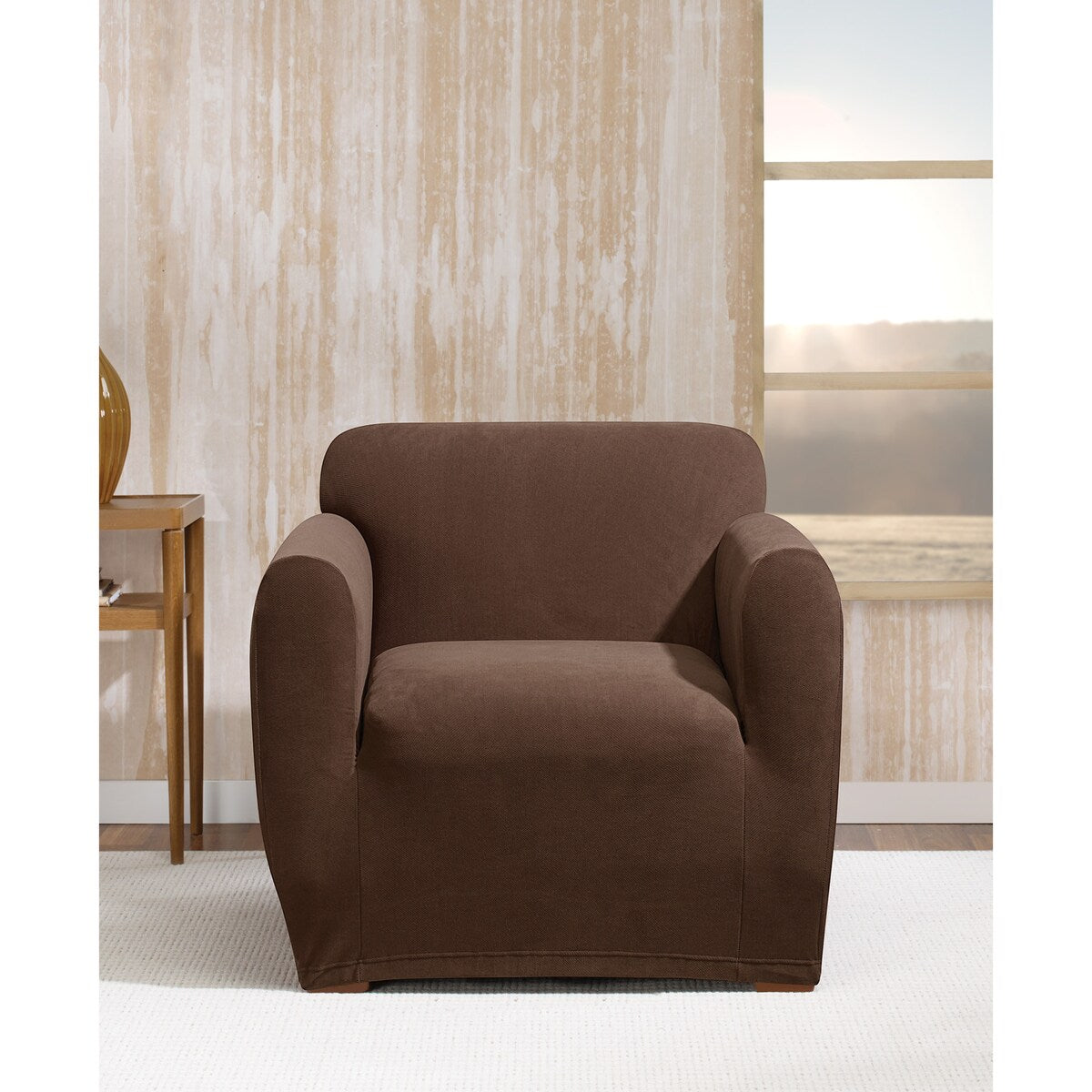 SureFit Stretch Morgan 1 Piece Chair Slipcover