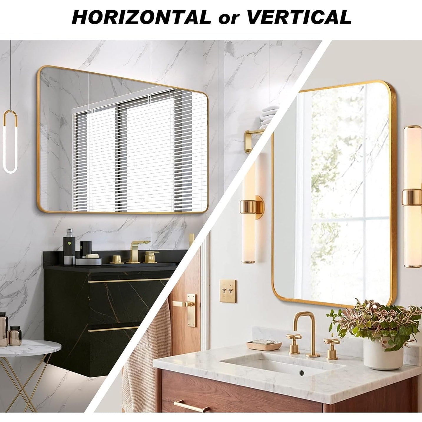 30 x40 Rectangular Bathroom Wall Mirror