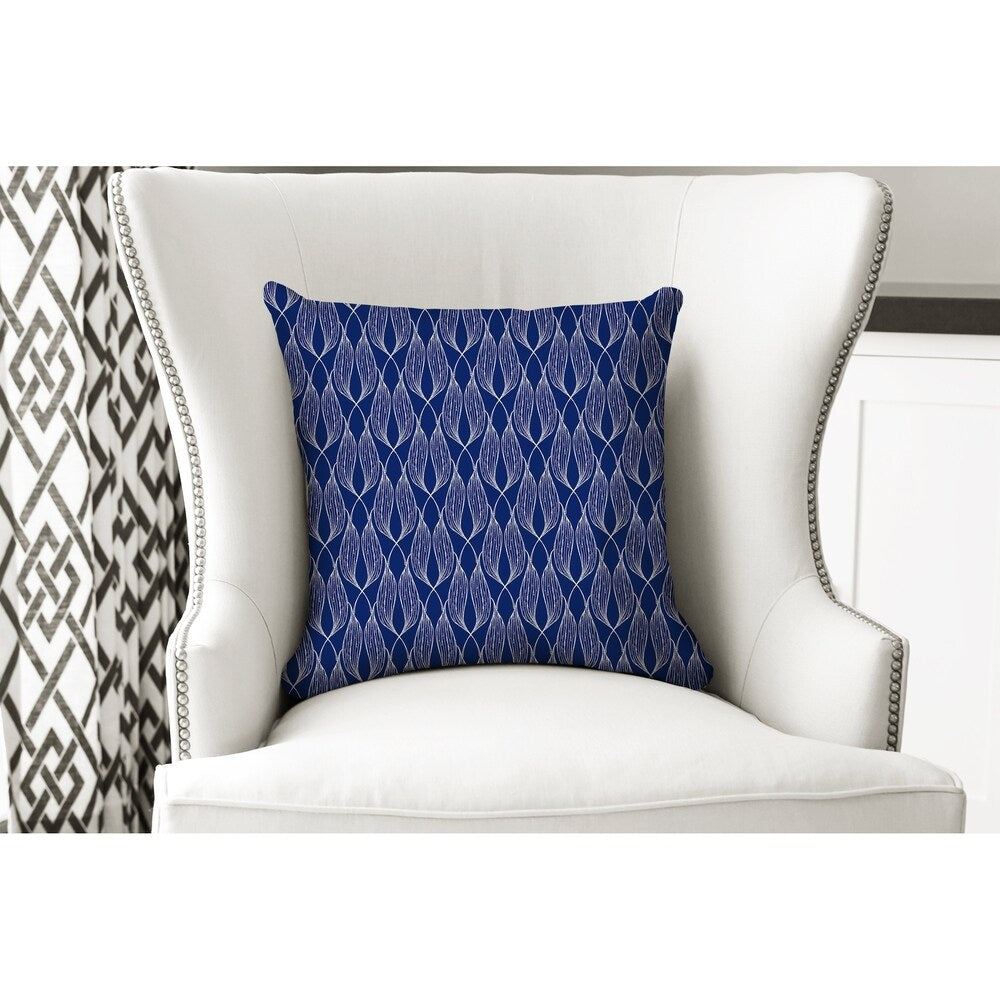 ALAINA COLBOLT BLUE Accent Pillow By Kavka Designs