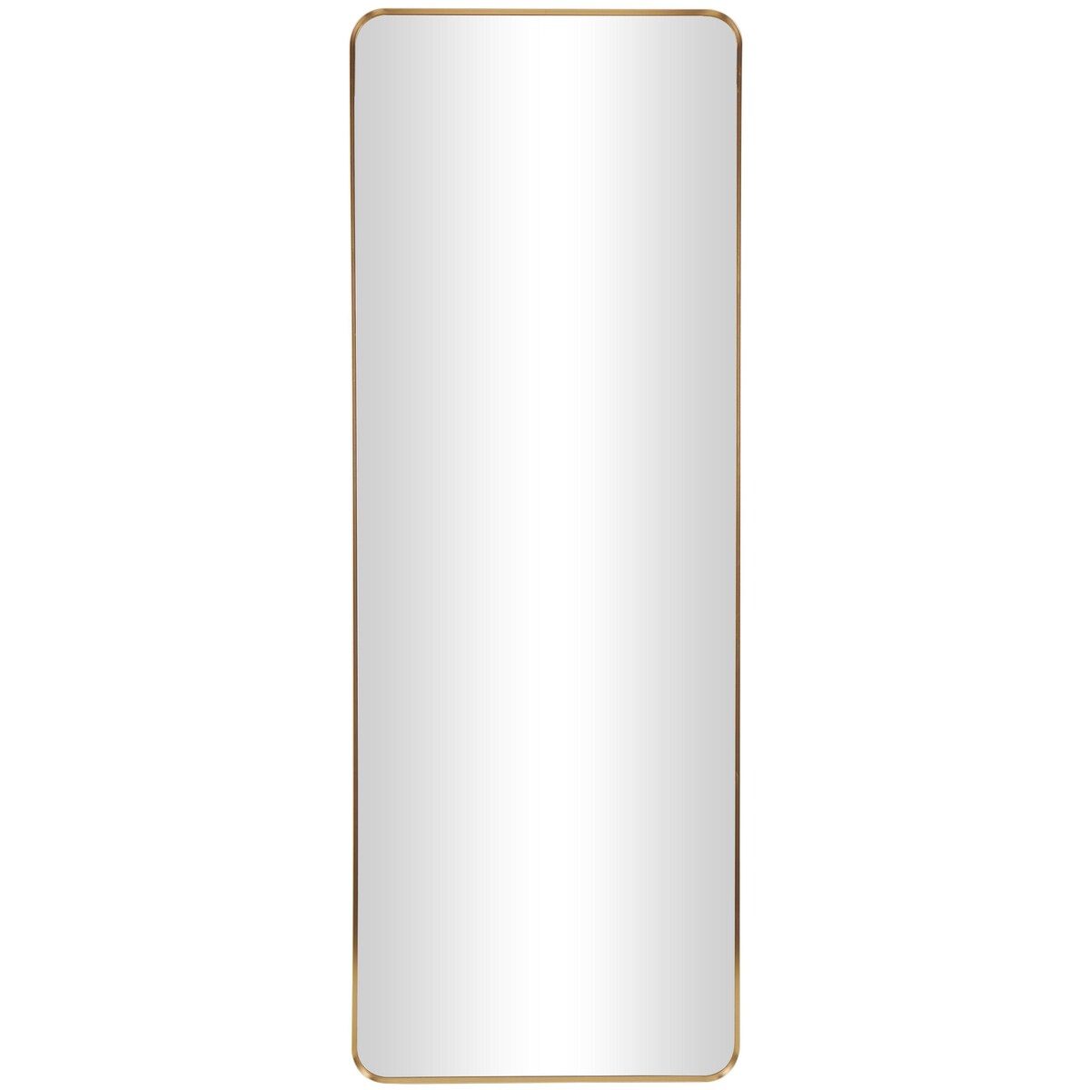 Metal Room Wall Mirror with Thin Frame - Gold - CosmoLiving by Cosmopolitan