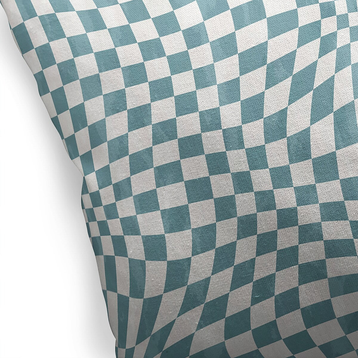 PSYCHEDELIC PUCKER TEAL Accent Pillow by Kavka Designs