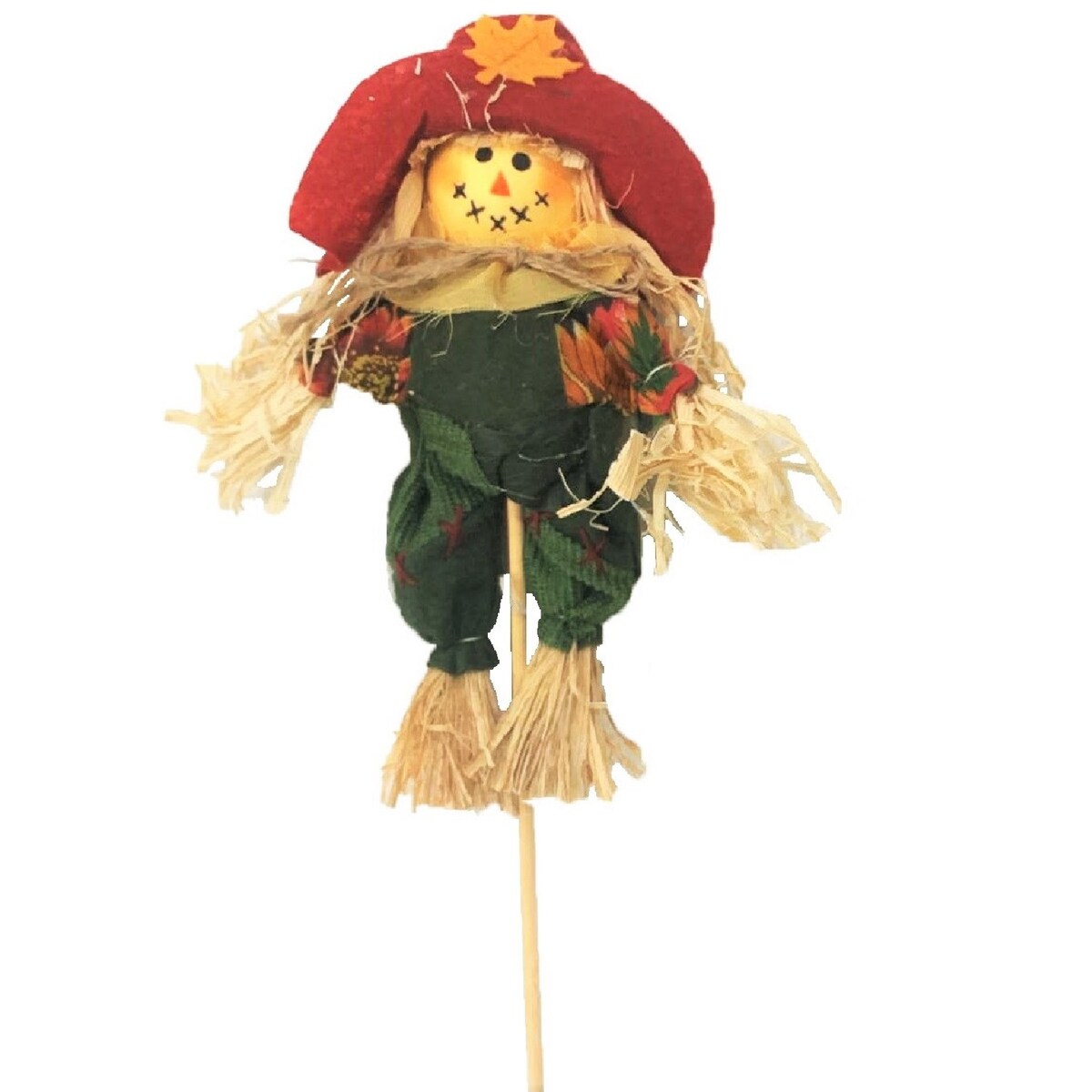 Hill's Import Patchy Cloth 8 Scarecrow 2 Assorted Styles for Fall, Halloween and Thanksgiving Decorations - Multi