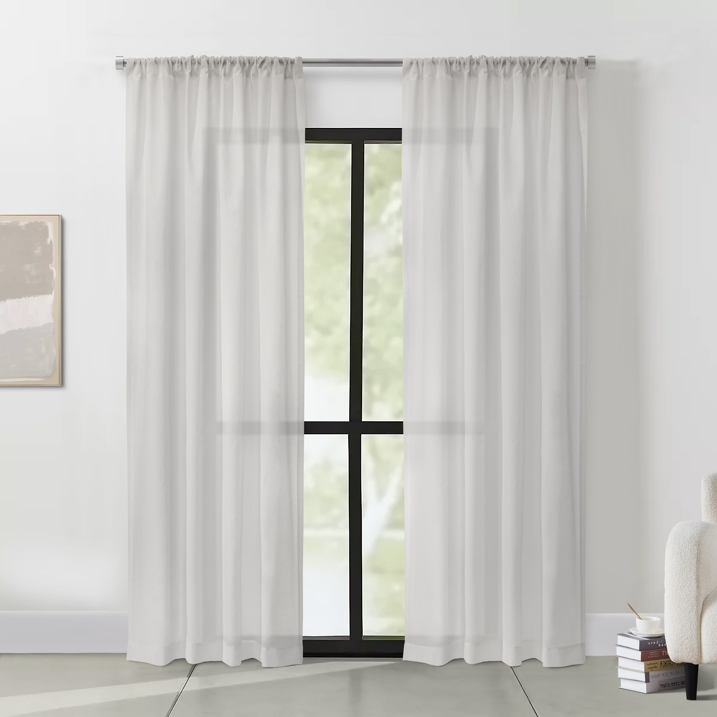 ThermaSheer Weathershield Insulated Energy-Saving Sheer Curtain