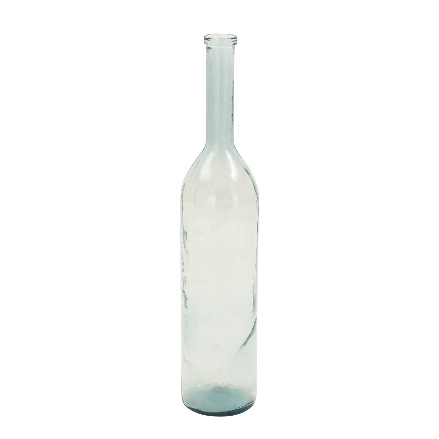 Recycled Glass Bottle Vase Collection Made in Spain - Multiple Sizes - Clear, Blue, Teal, Green