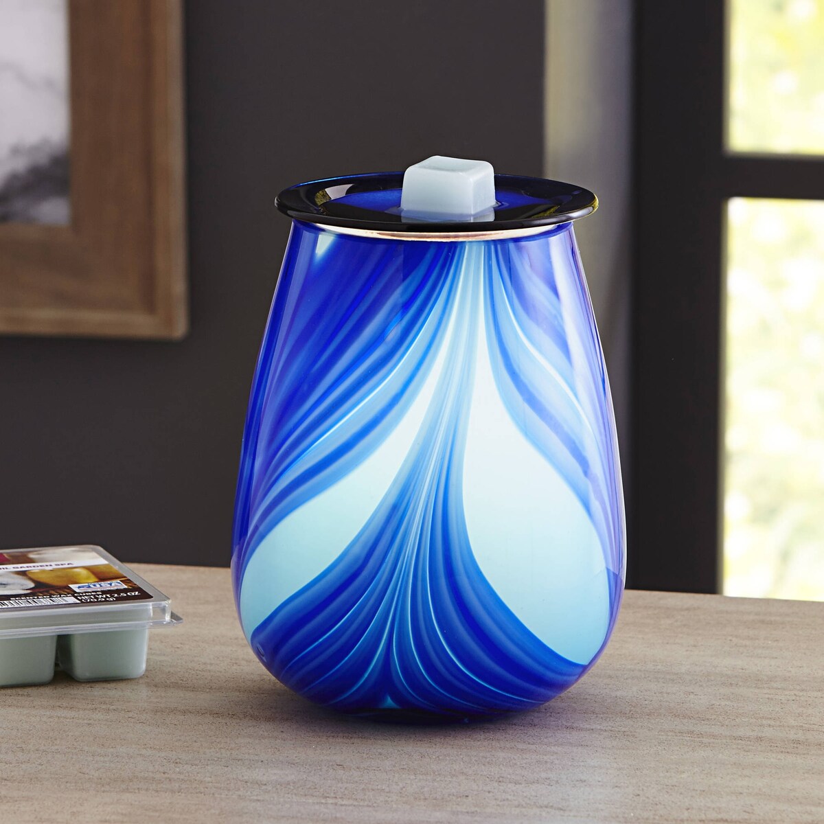 Better Homes and Gardens Rhapsody Art Glass Wax Warmer