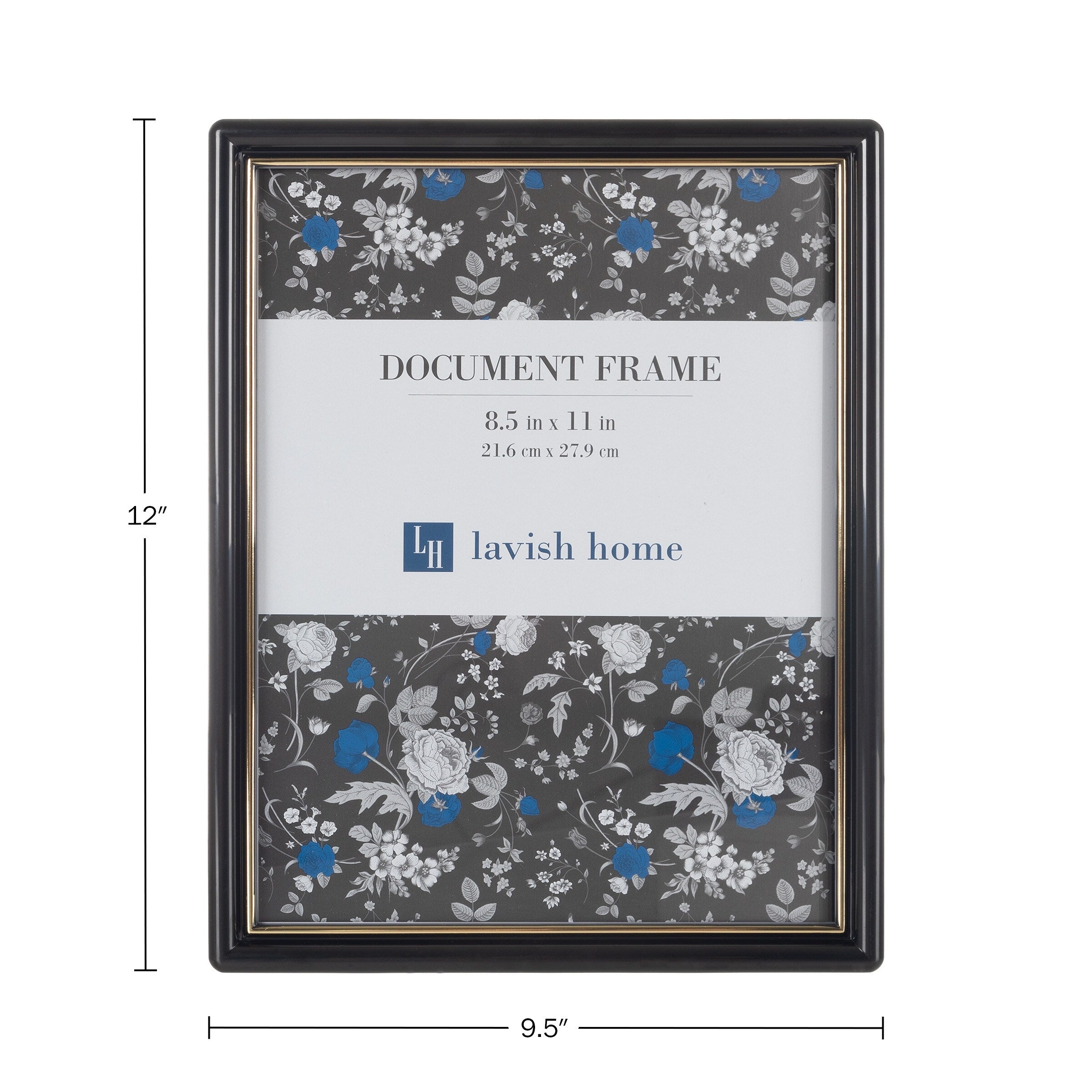 Lavish Home Set of Six 8.5x11 Picture Frames