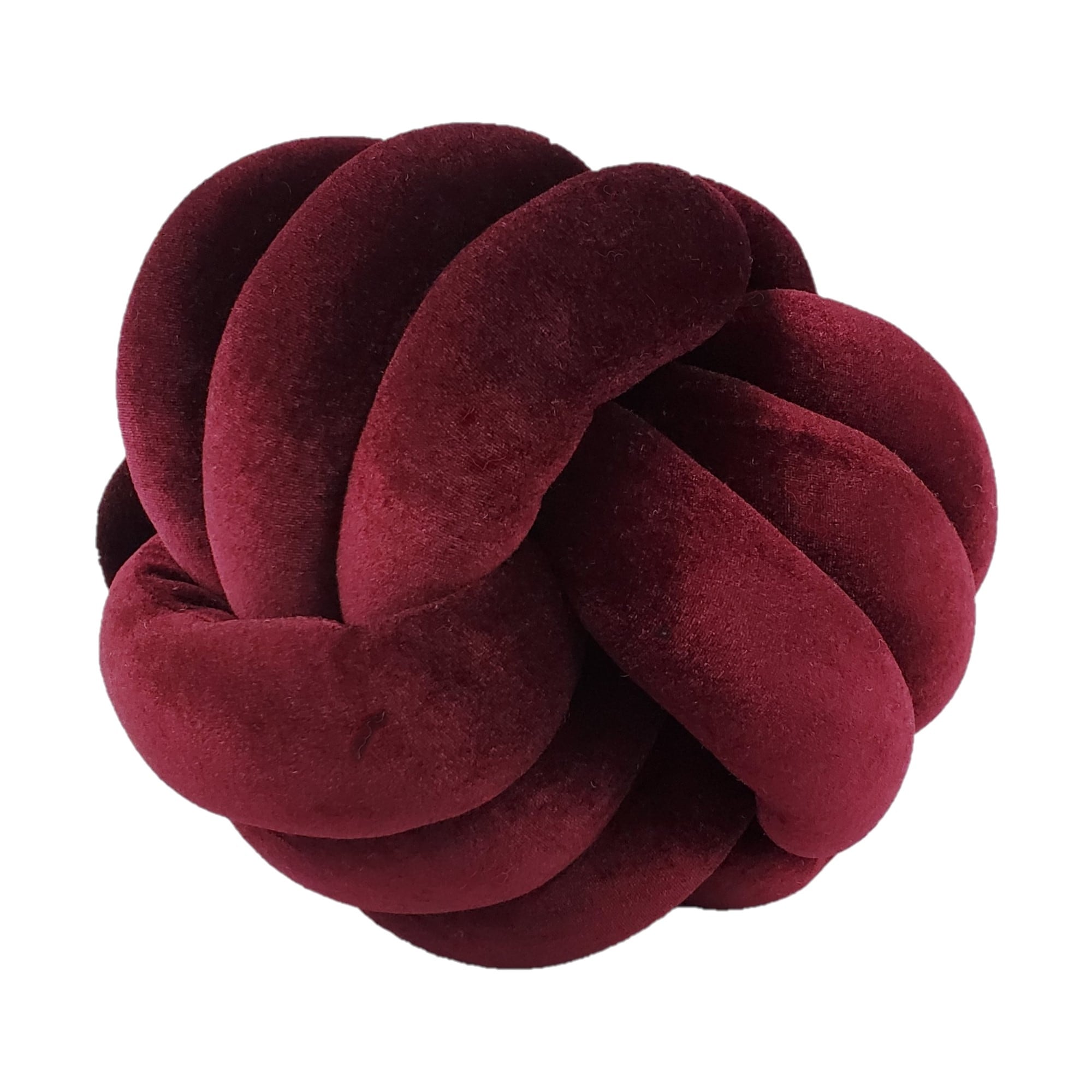 AANNY Design Austin Knot Braid Ball Accent Pillow