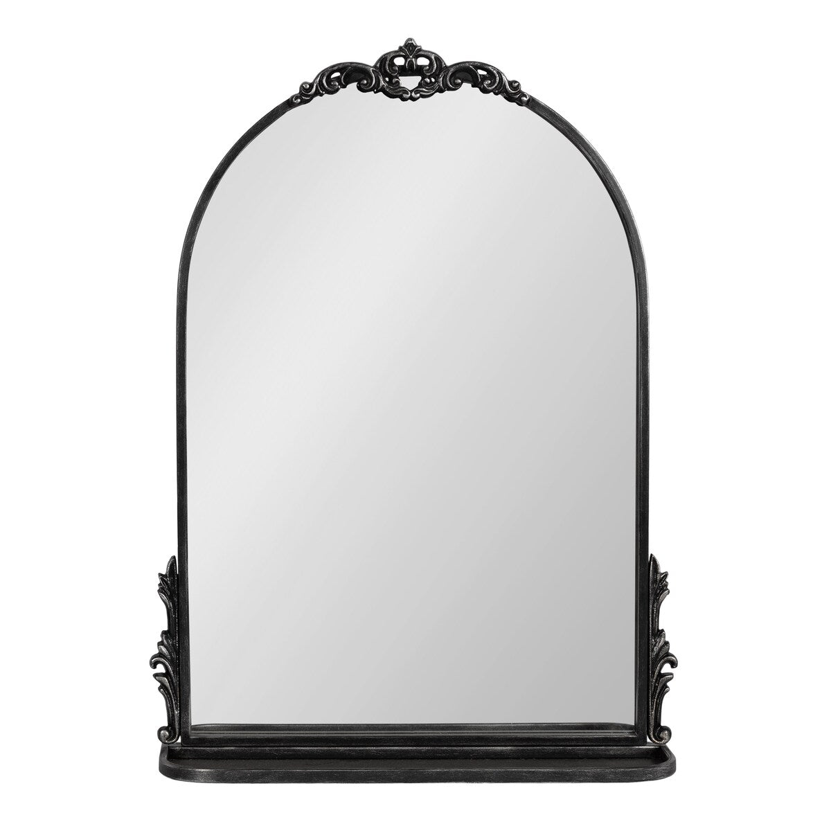 Kate and Laurel Myrcelle Arched Wall Mirror with Shelf