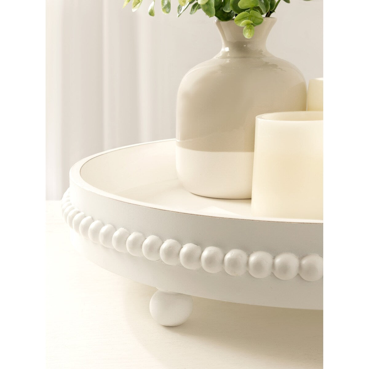 Kate and Laurel Strahm Decorative Tray - 16 Diameter