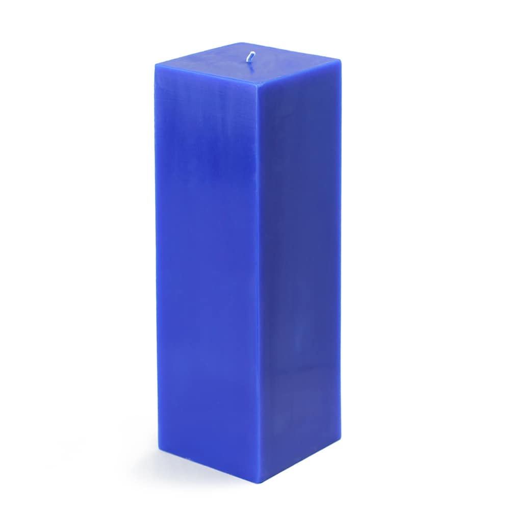 Pillar 3x9-inch Square Candles (Pack of 12)