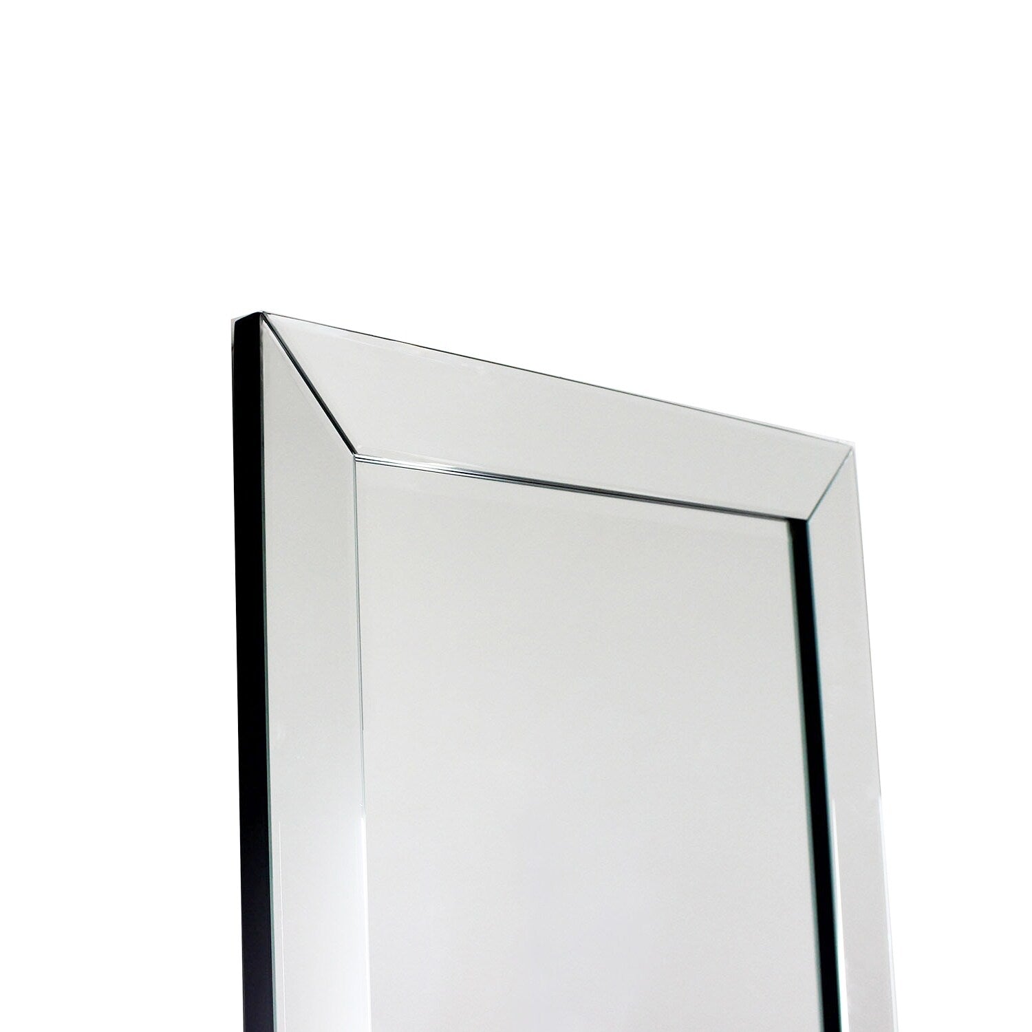 EPSILON Modern Beveled Rectangle Wall Mirror