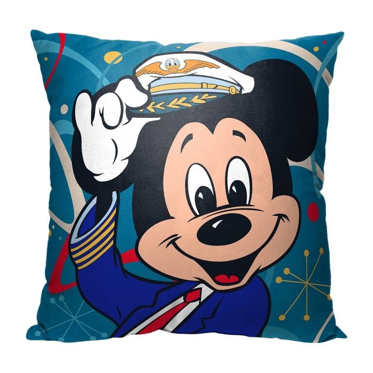 Disney Mickey and Friends Pilot Mickey 18 Inch Pillow