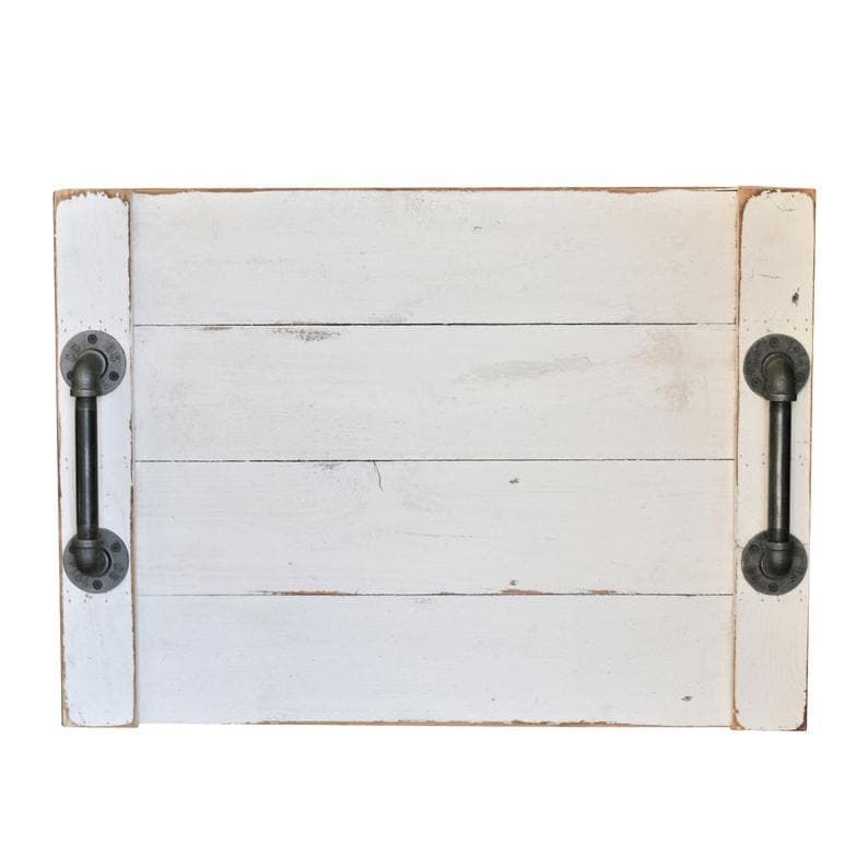 Farmhouse Noodle Board Rustic Wood Stove Top Cover with Handles