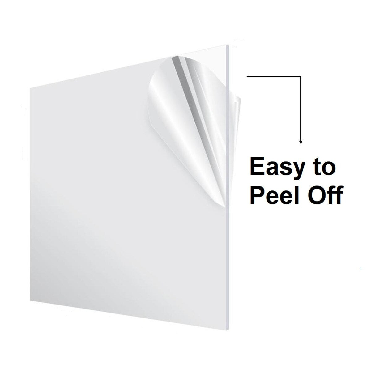 Acrylic Sheet Panel 1/4 Clear - Thick Transparent for DIY Projects, Cabinets, Windows, Display, Stores, Restaurants