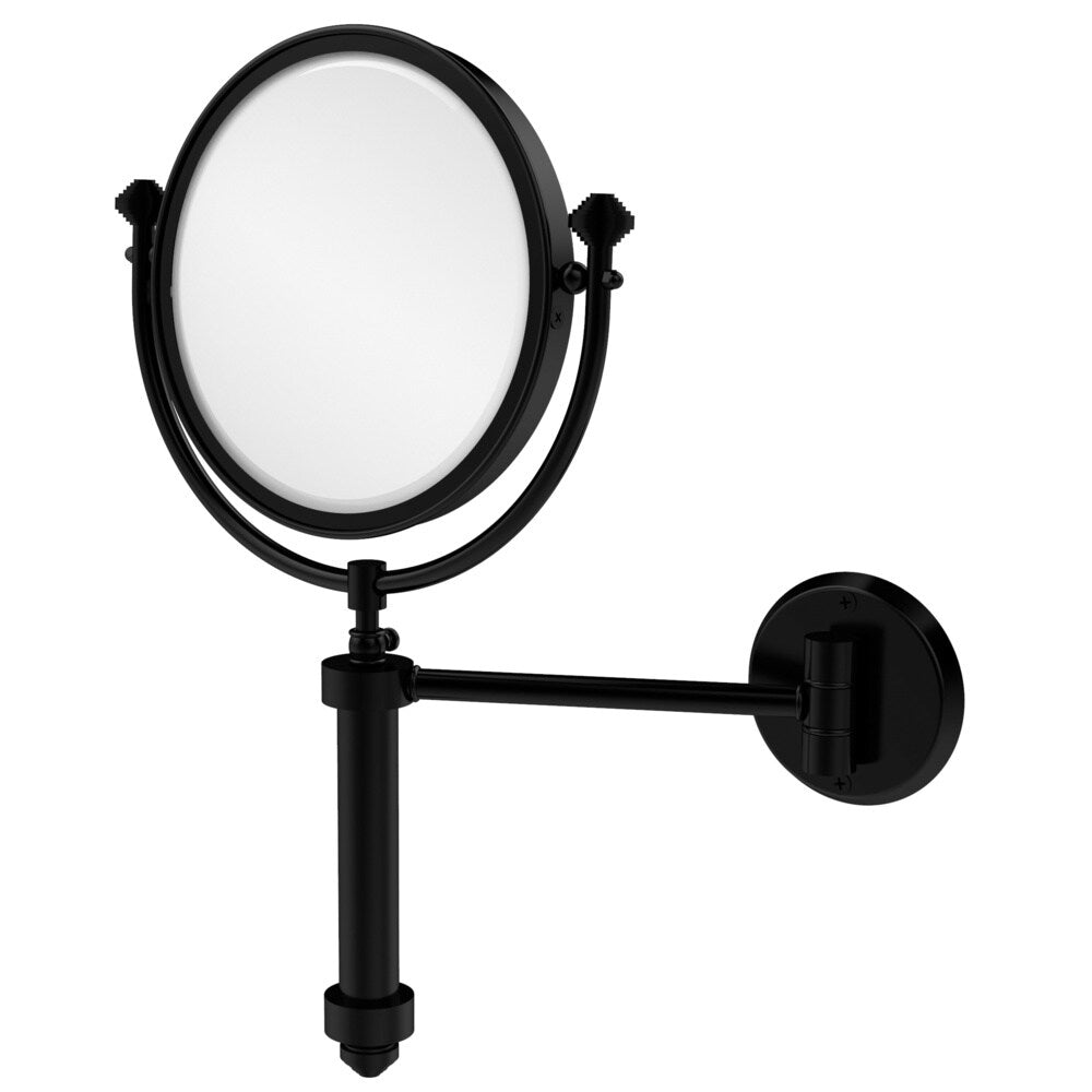 Allied Brass Southbeach Collection Wall-mounted Makeup Mirror with 8-inch Diameter and 3X Magnification