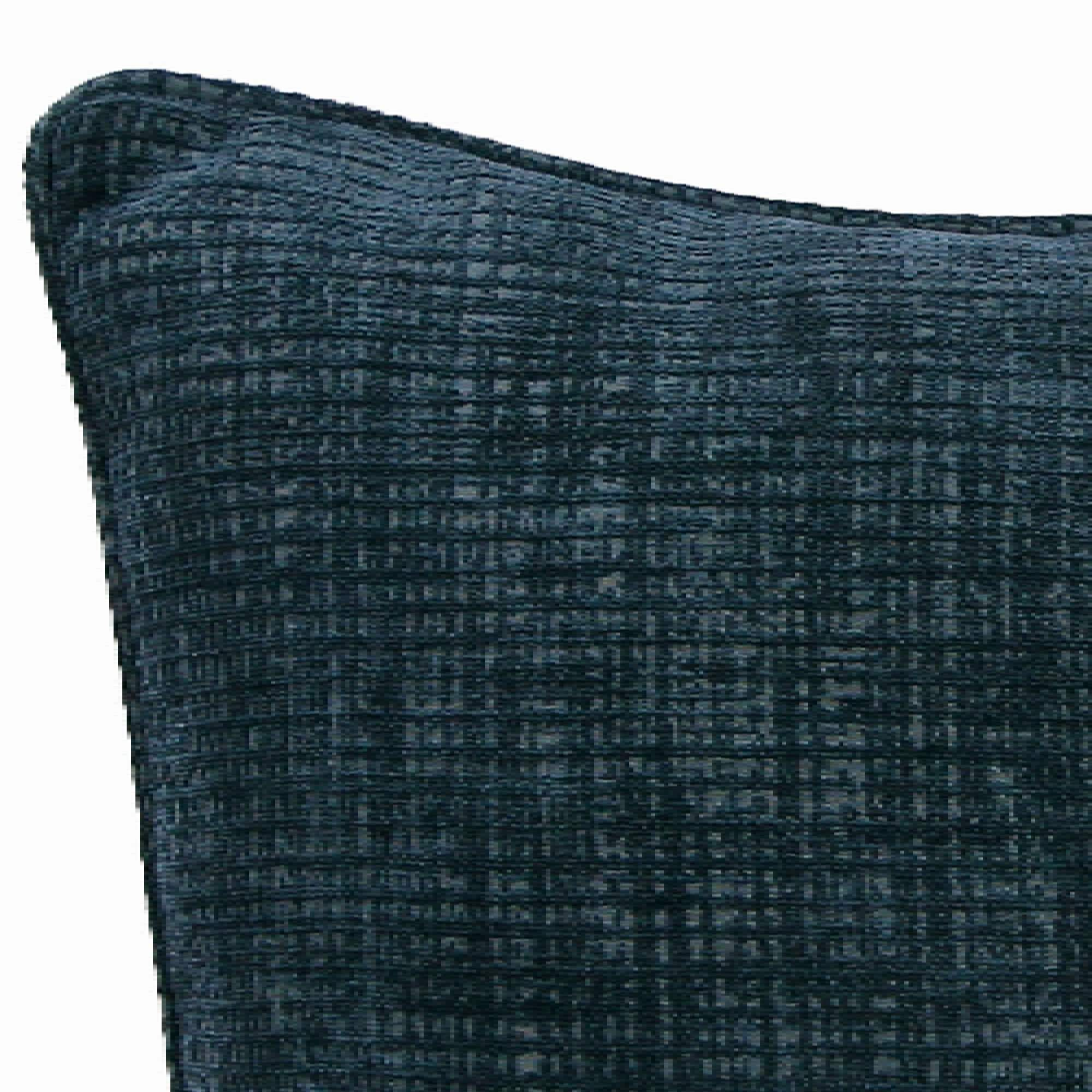 18 x 18 Hatched Solid Indoor Throw Pillow with Welt