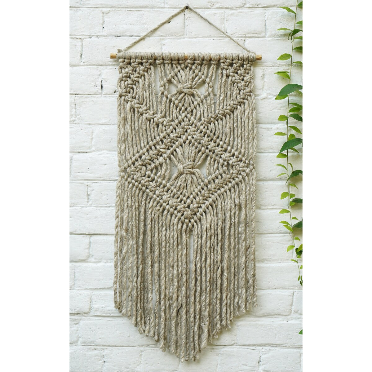 Loominaire Rustic Macrame Wallhanging Krabi Hand Woven