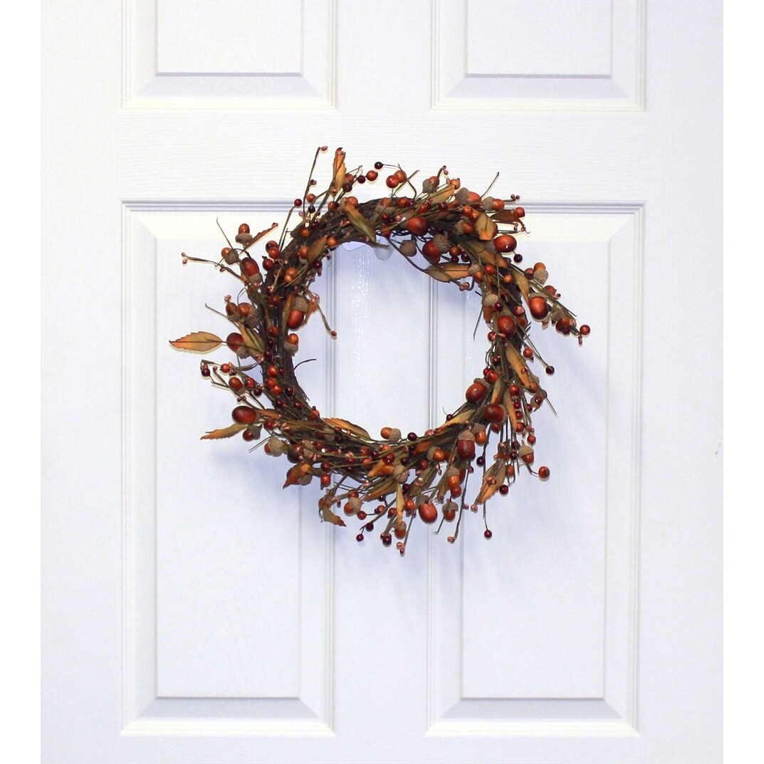 14 Acorn & Leaf Wreath