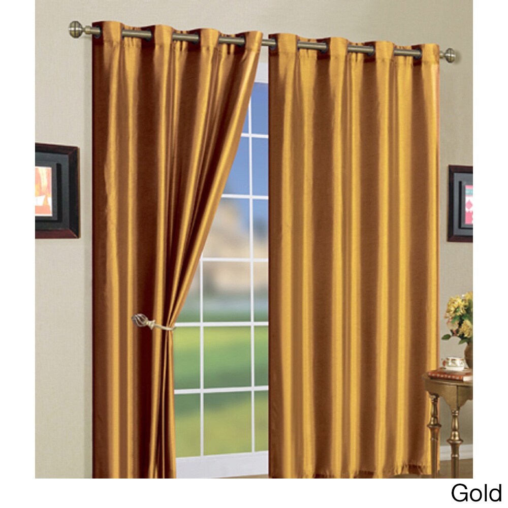 Grommet Top Window Curtain Panel Pair - 55 x 84