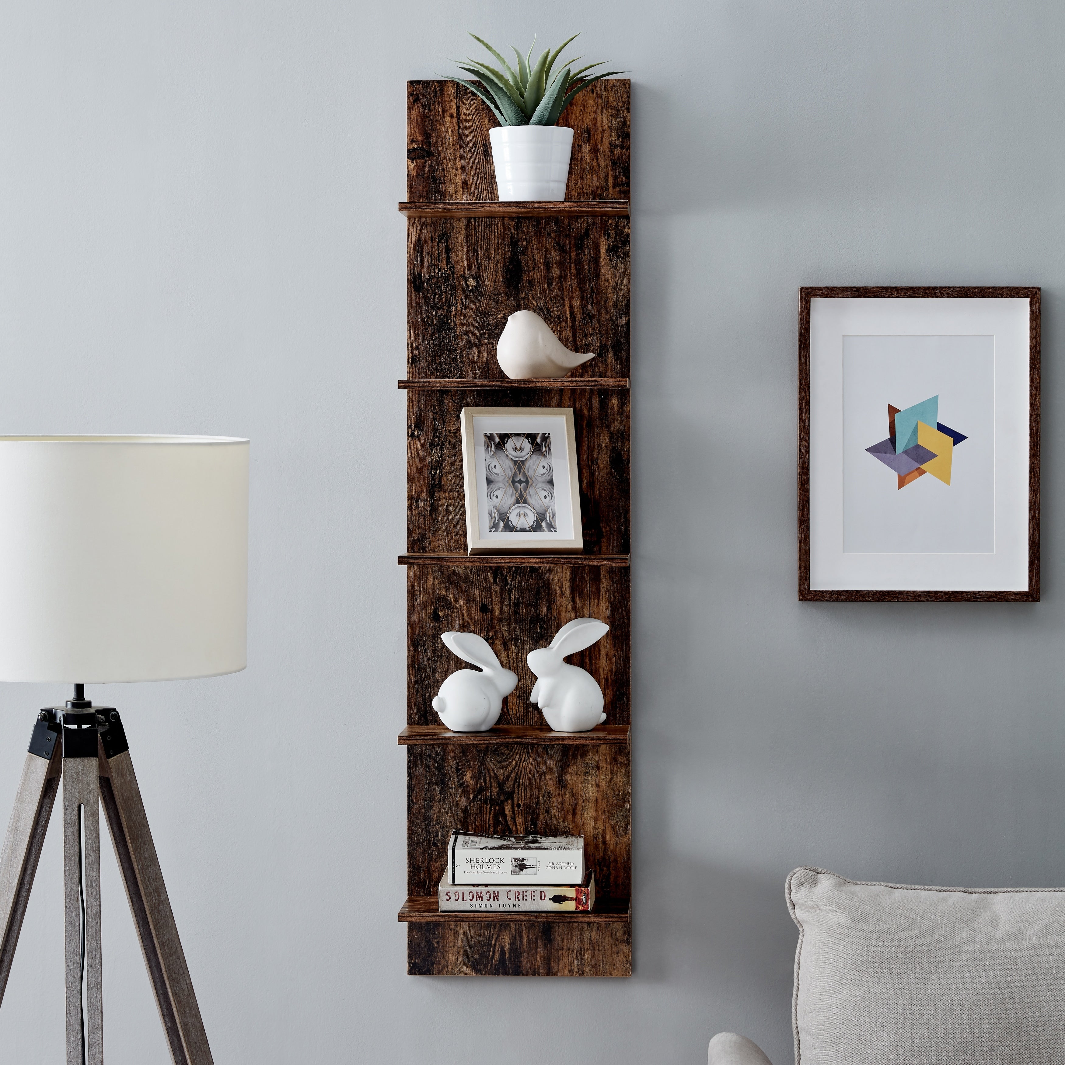 Danya B. Wide Column Wall Shelf