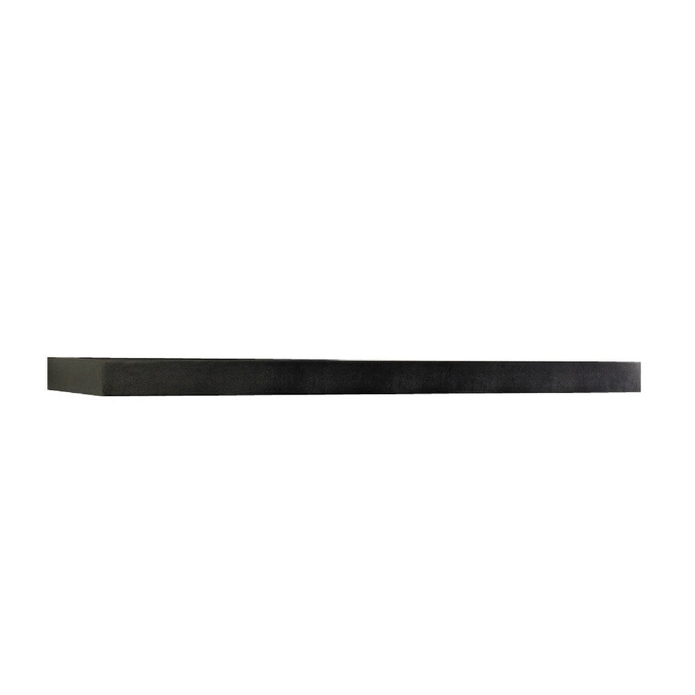 InPlace Espresso Floating Wall Shelf 23.6 inches wide