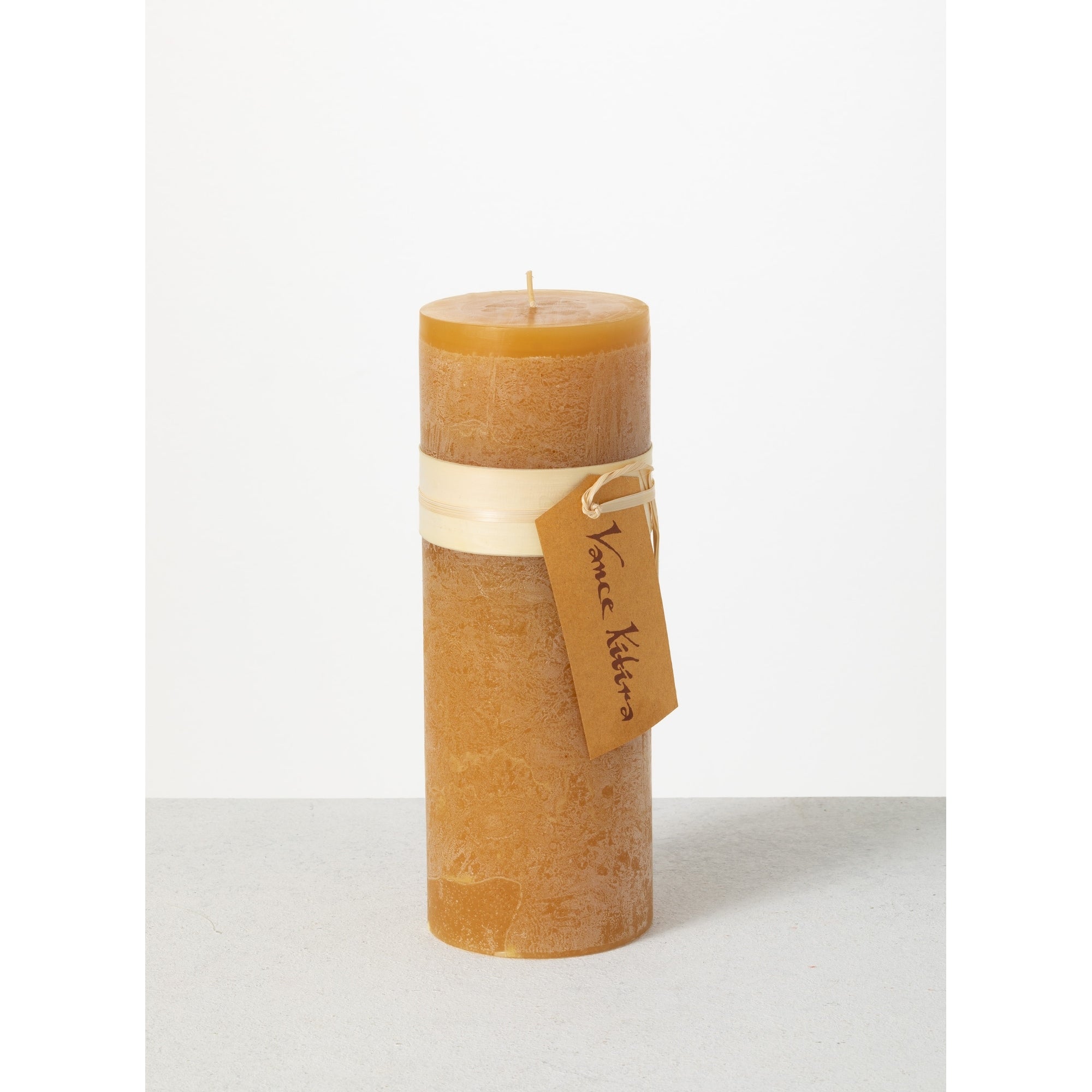 9 Vance Kitira Timber Pillar Candle