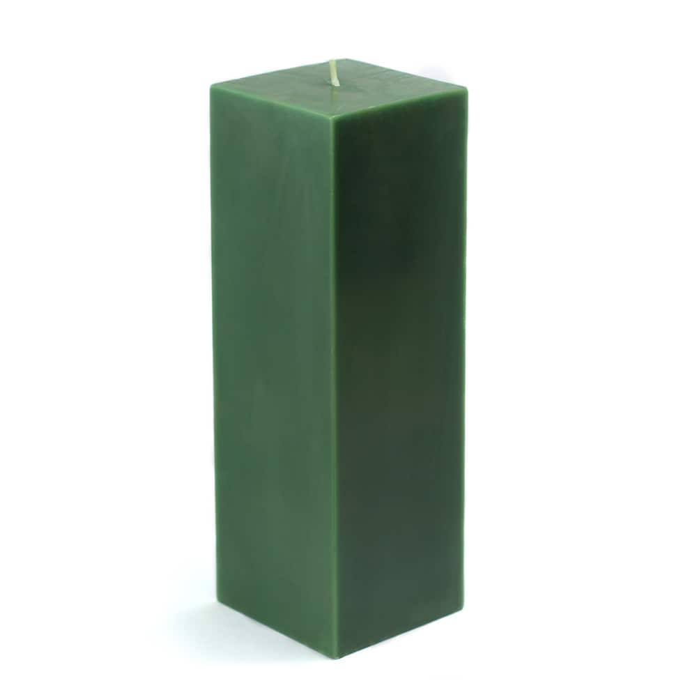 Pillar 3x9-inch Square Candles (Pack of 12)