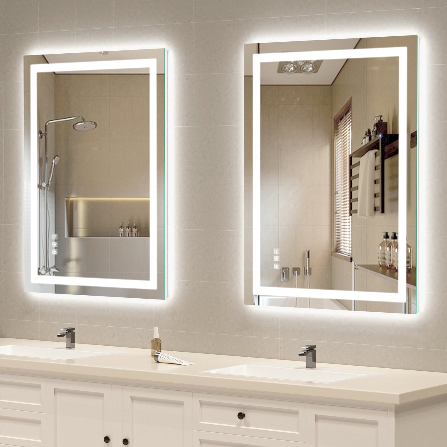 LED Mirror Backlit Front Lighted Bathroom Vanity Mirror