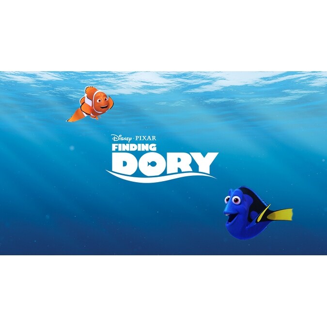 Disney Pixar Finding Dory Table Lamp with 3-D Base - 15 x 7 x 7