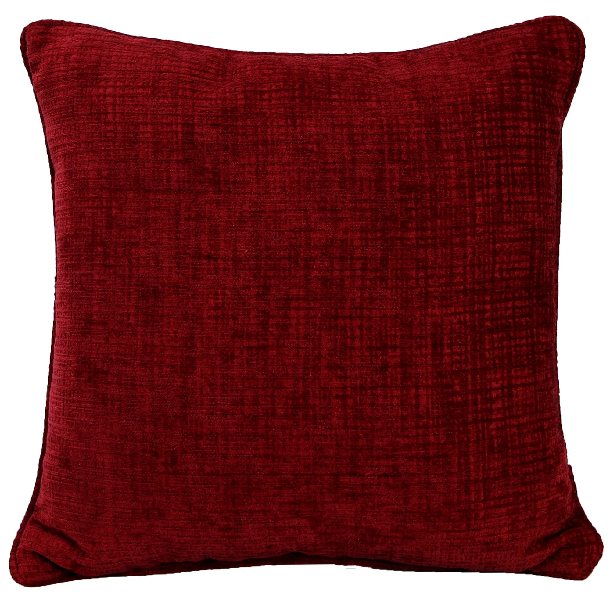 18 x 18 Hatched Solid Indoor Throw Pillow with Welt