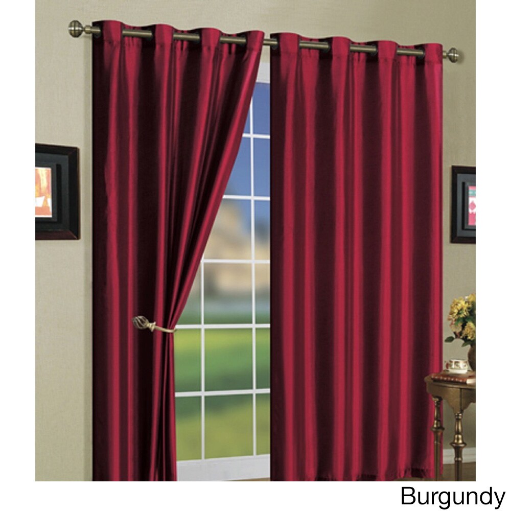 Grommet Top Window Curtain Panel Pair - 55 x 84