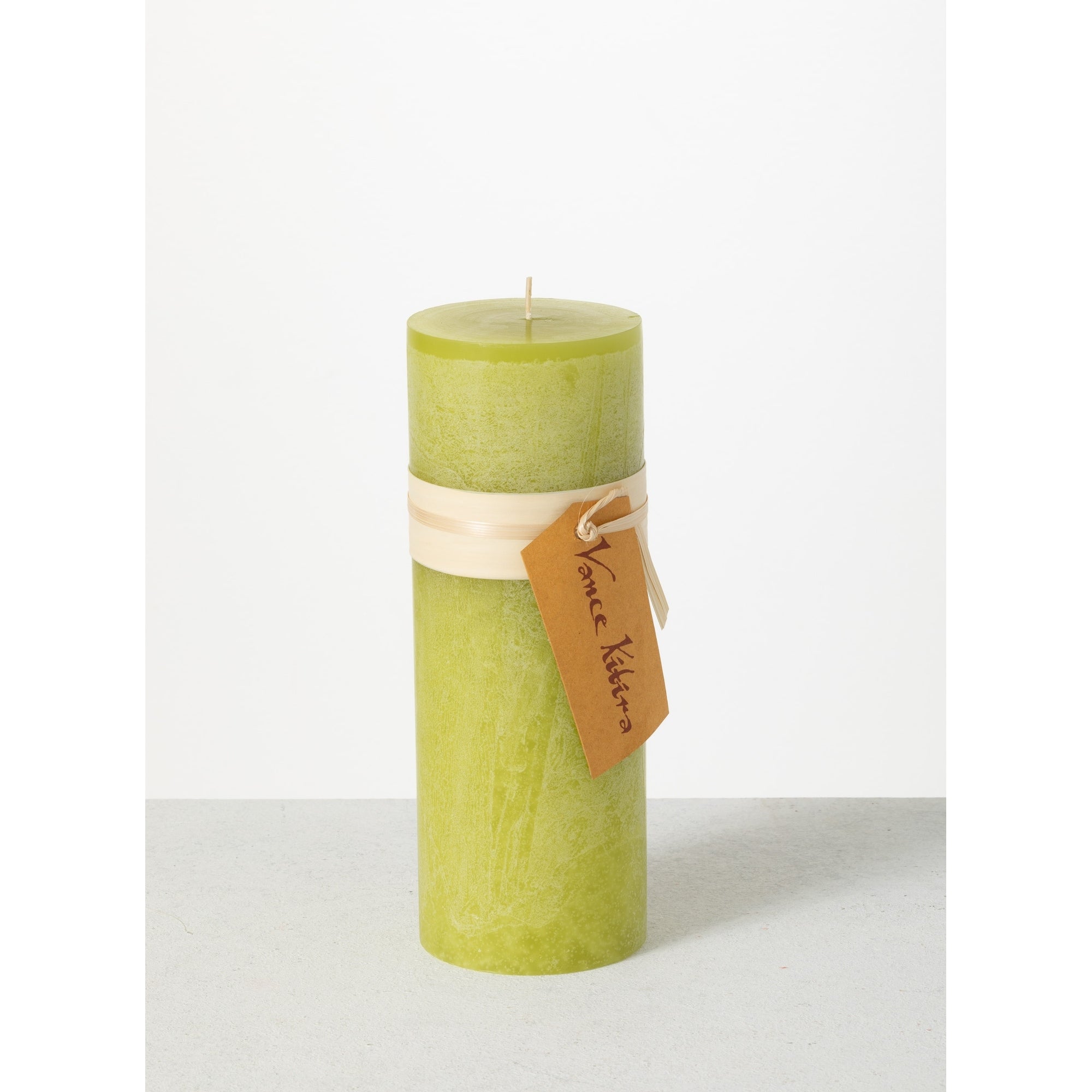 9 Vance Kitira Timber Pillar Candle